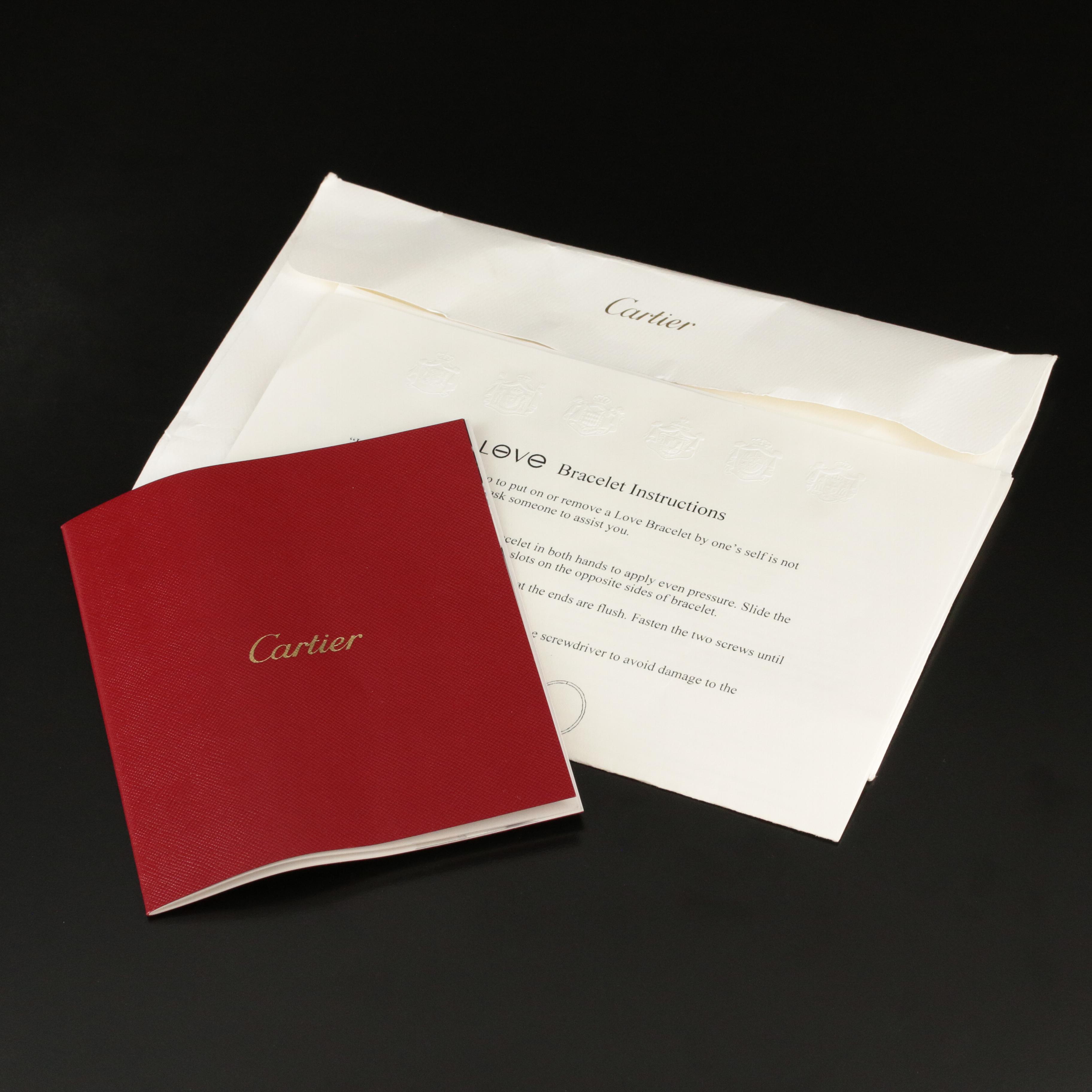 Cartier "LOVE" 18K Bracelet