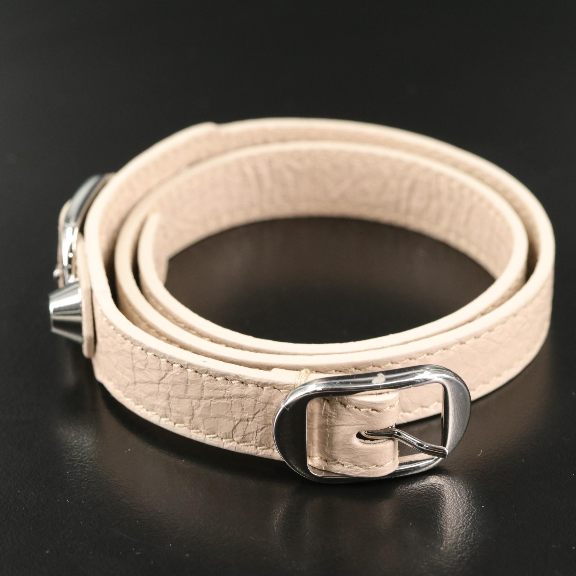 Balenciaga Triple Tour Studded Leather Bracelet