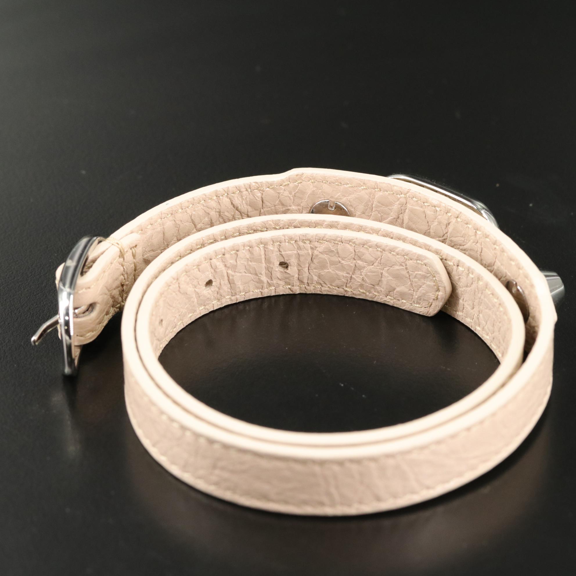 Balenciaga Triple Tour Studded Leather Bracelet