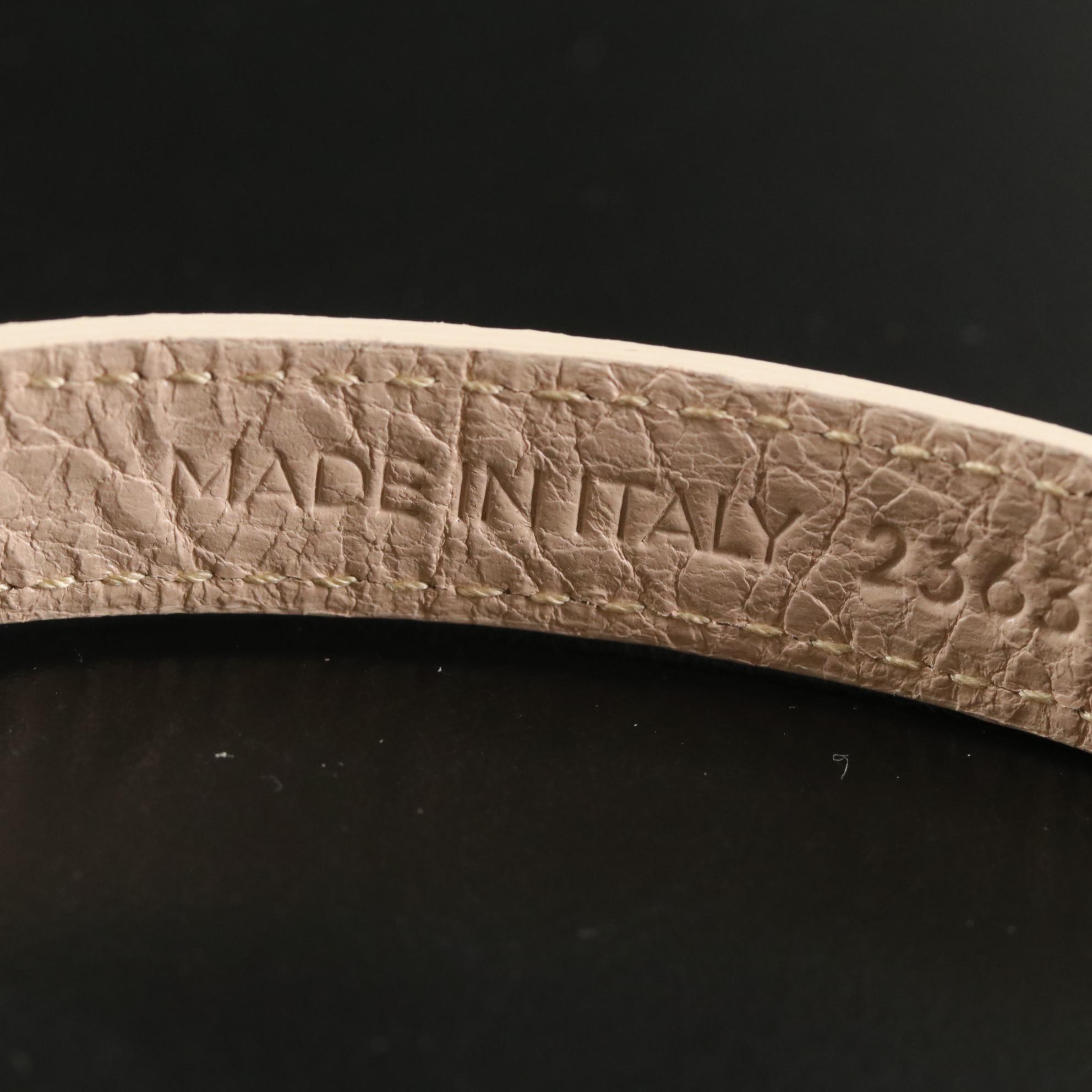 Balenciaga Triple Tour Studded Leather Bracelet