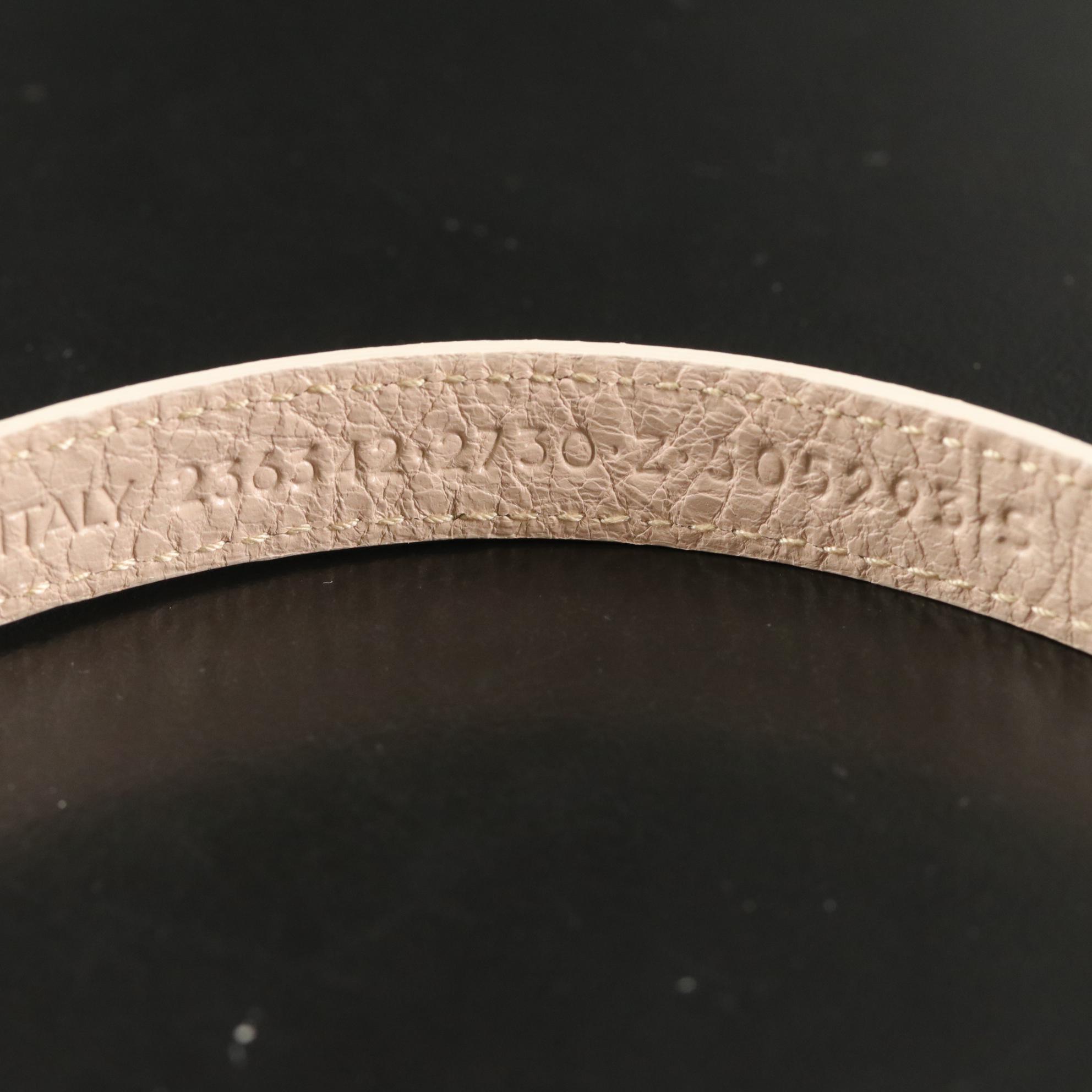 Balenciaga Triple Tour Studded Leather Bracelet