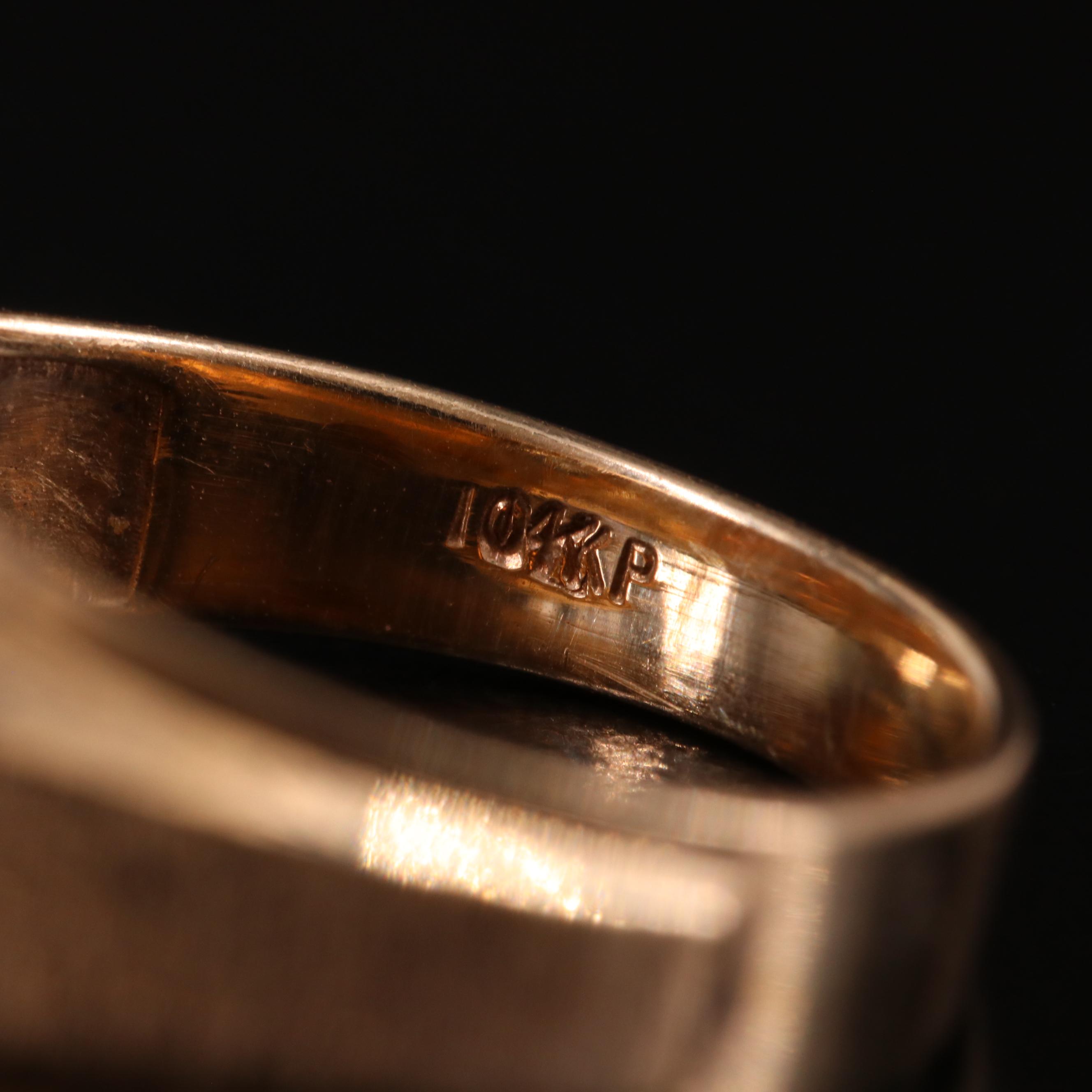 10K 0.14 CT Diamond Ring