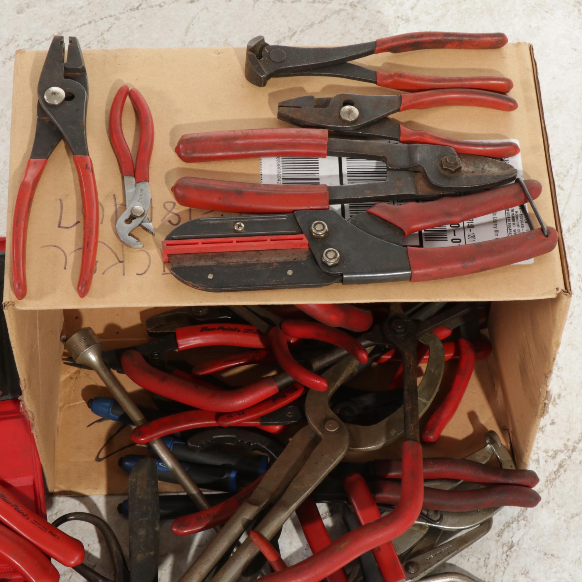 Blue Point Hex Keys, Snap Ring Pliers, Shifting Spanner and More Tools