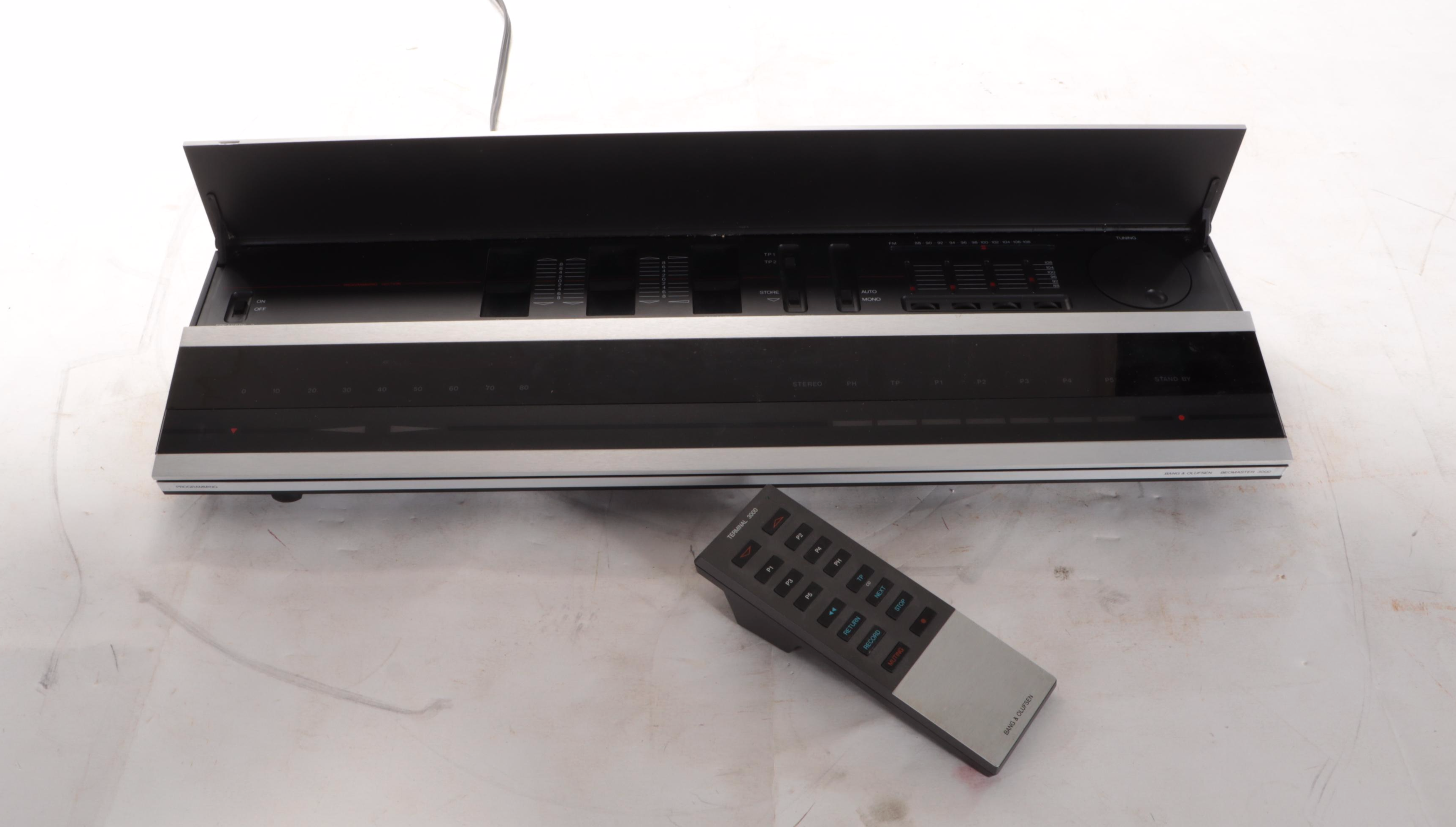 Bang & Olufsen Beomaster 3000 Tuner Amplifier With Remote