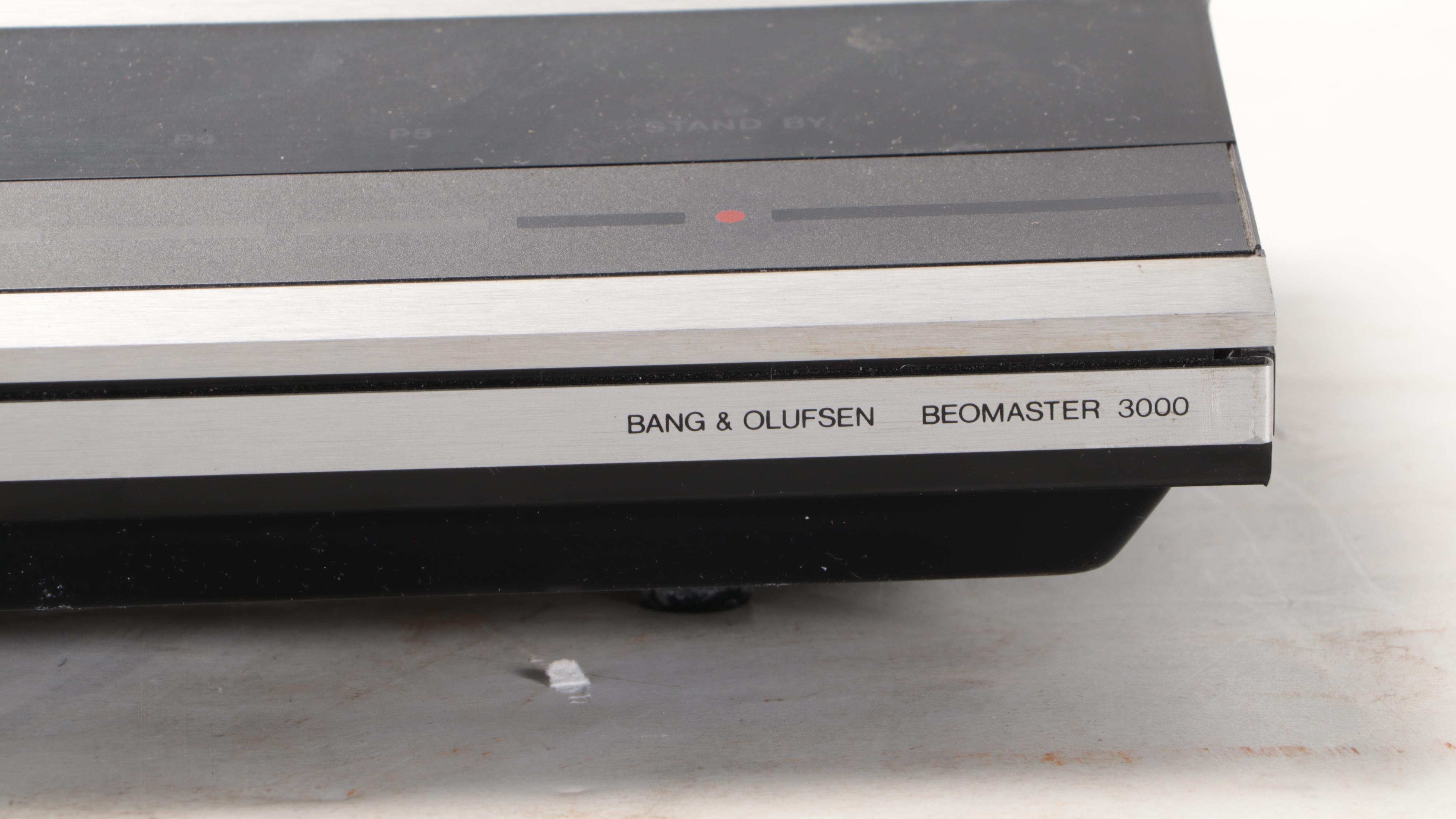 Bang & Olufsen Beomaster 3000 Tuner Amplifier With Remote
