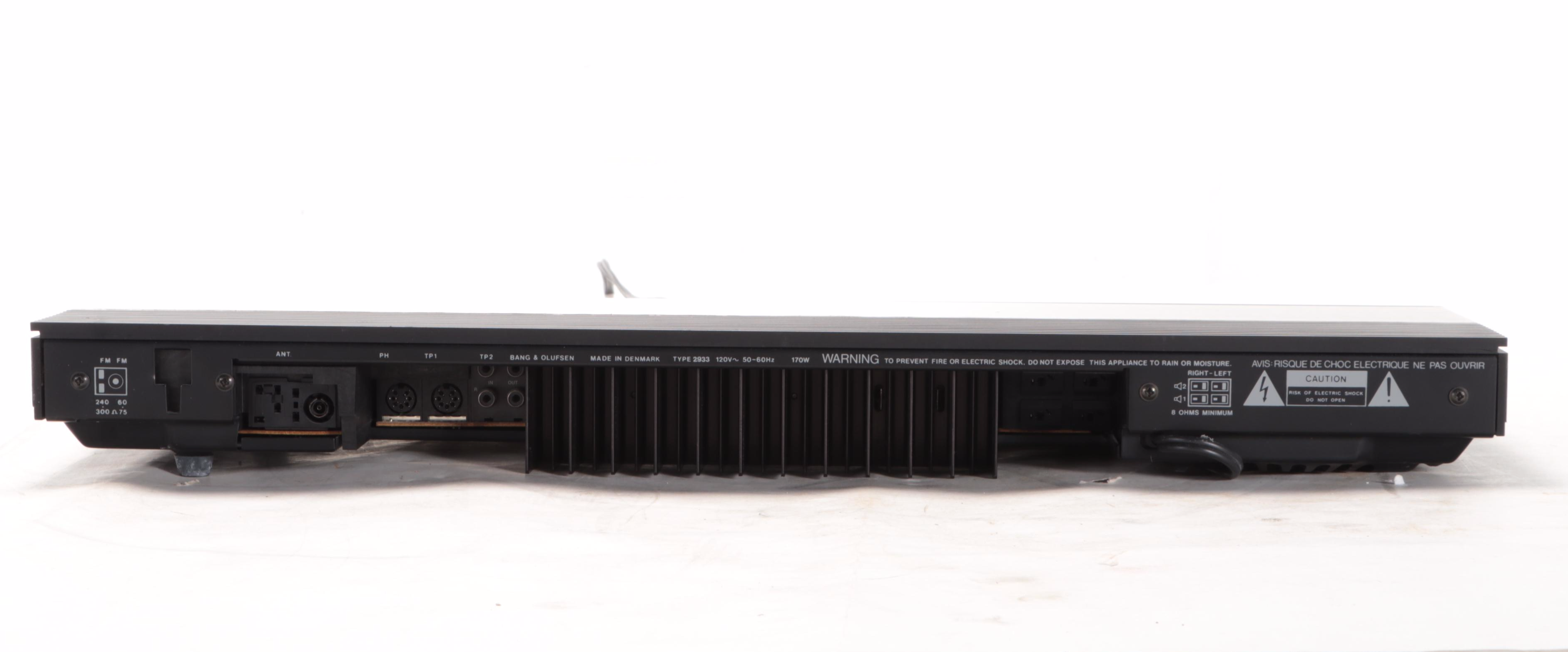 Bang & Olufsen Beomaster 3000 Tuner Amplifier With Remote