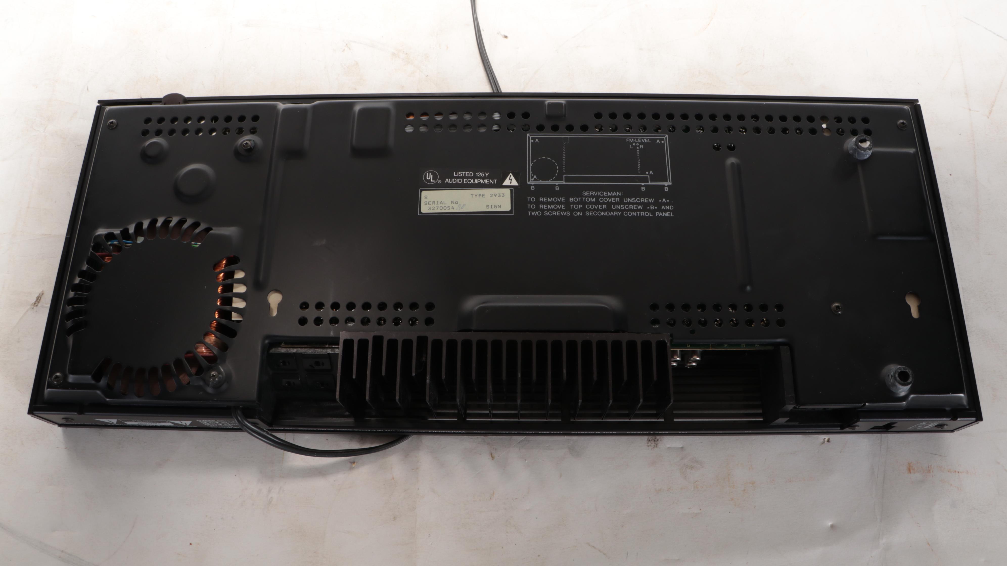 Bang & Olufsen Beomaster 3000 Tuner Amplifier With Remote