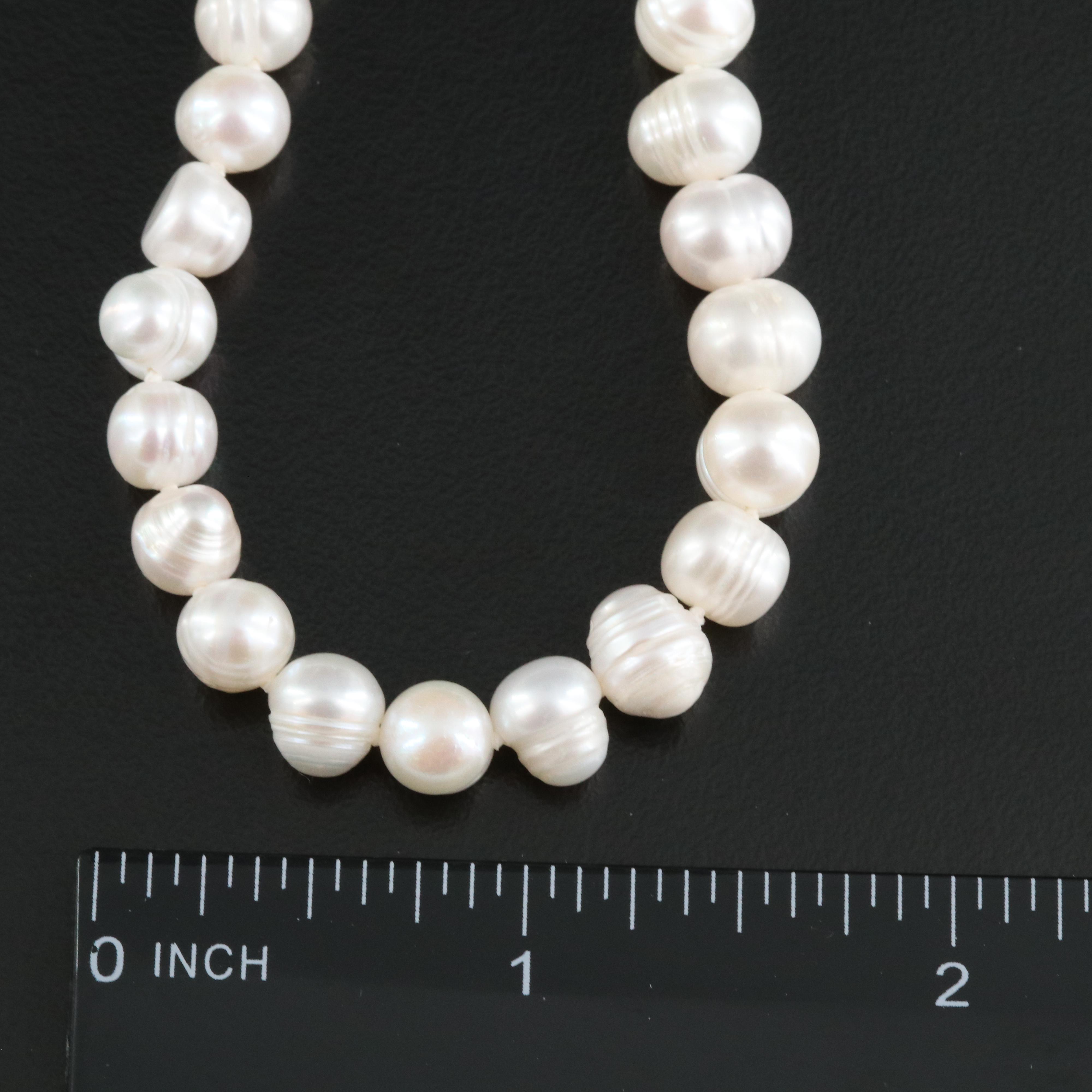 Endless Beaded Pearl Necklace