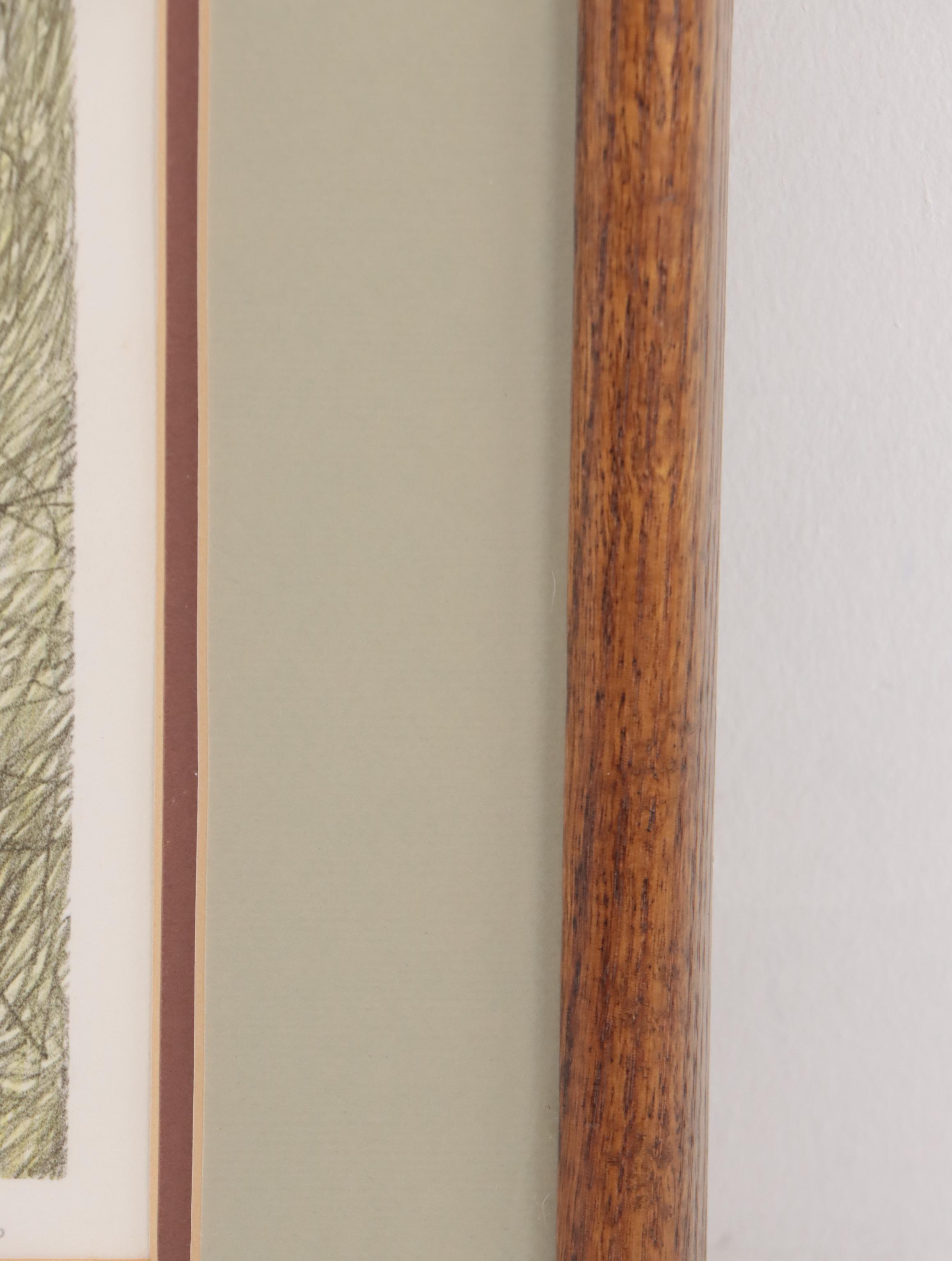 Gerald H. Lubeck Lithograph "Waiting"