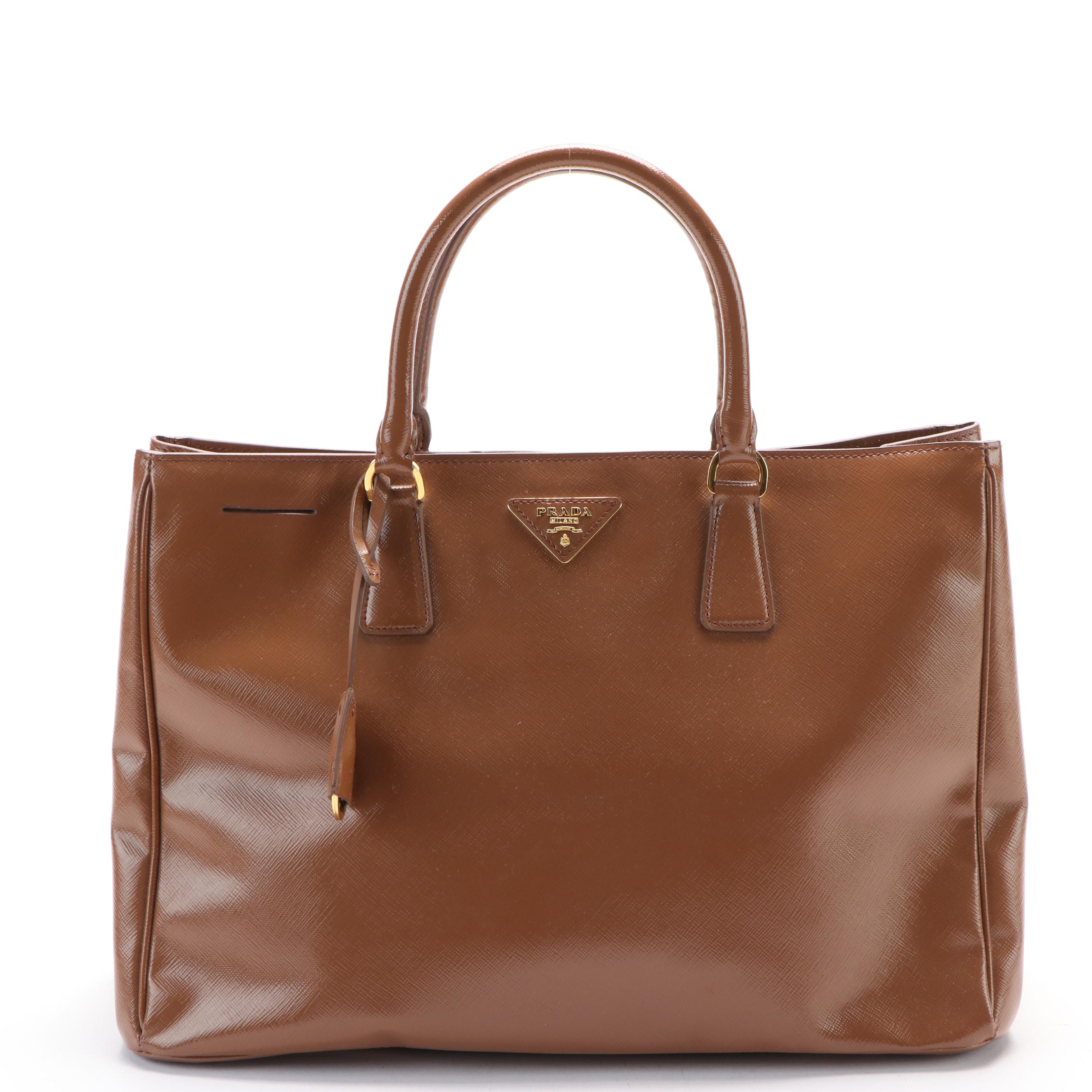 Prada Galleria Executive Tote in Saffiano Leather