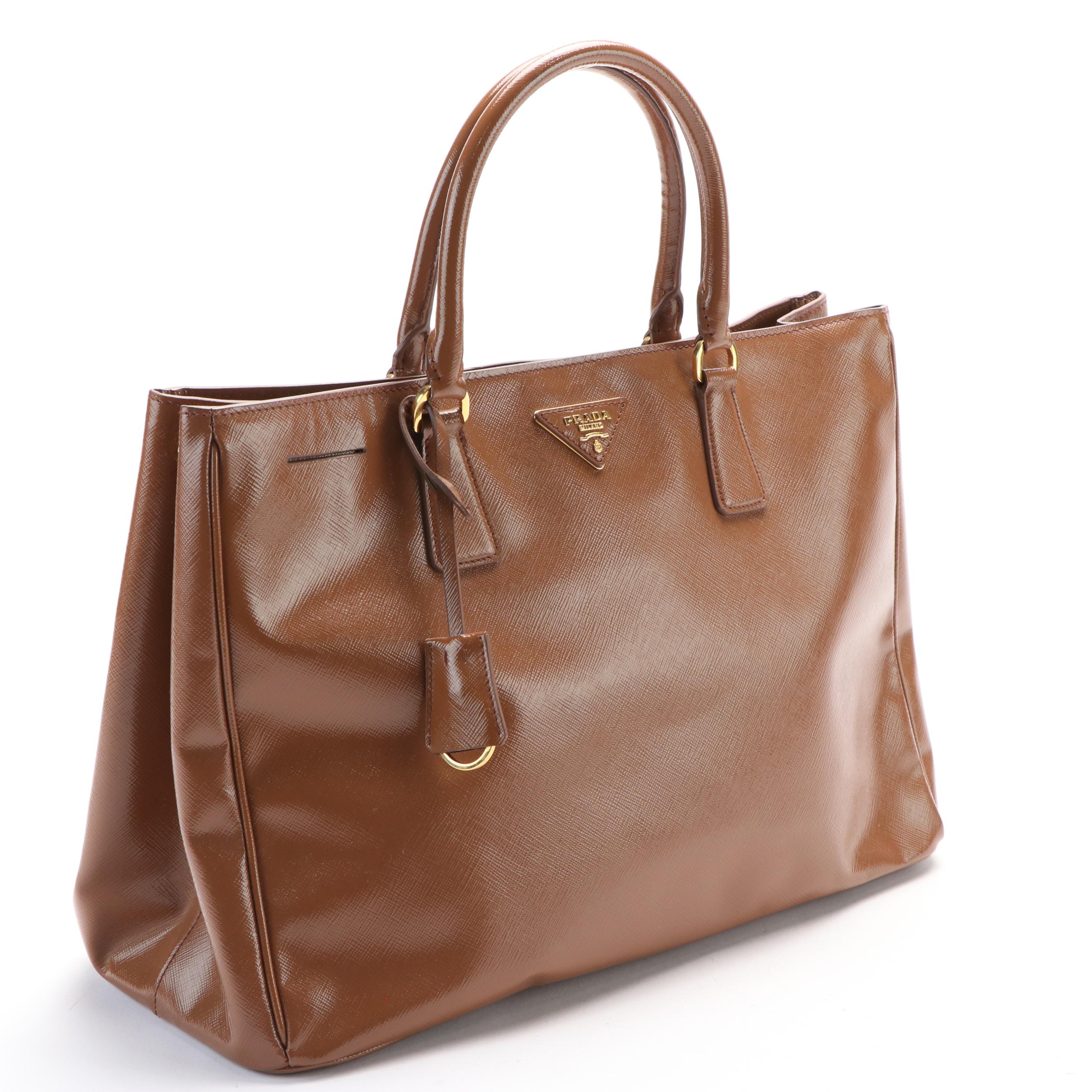 Prada Galleria Executive Tote in Saffiano Leather