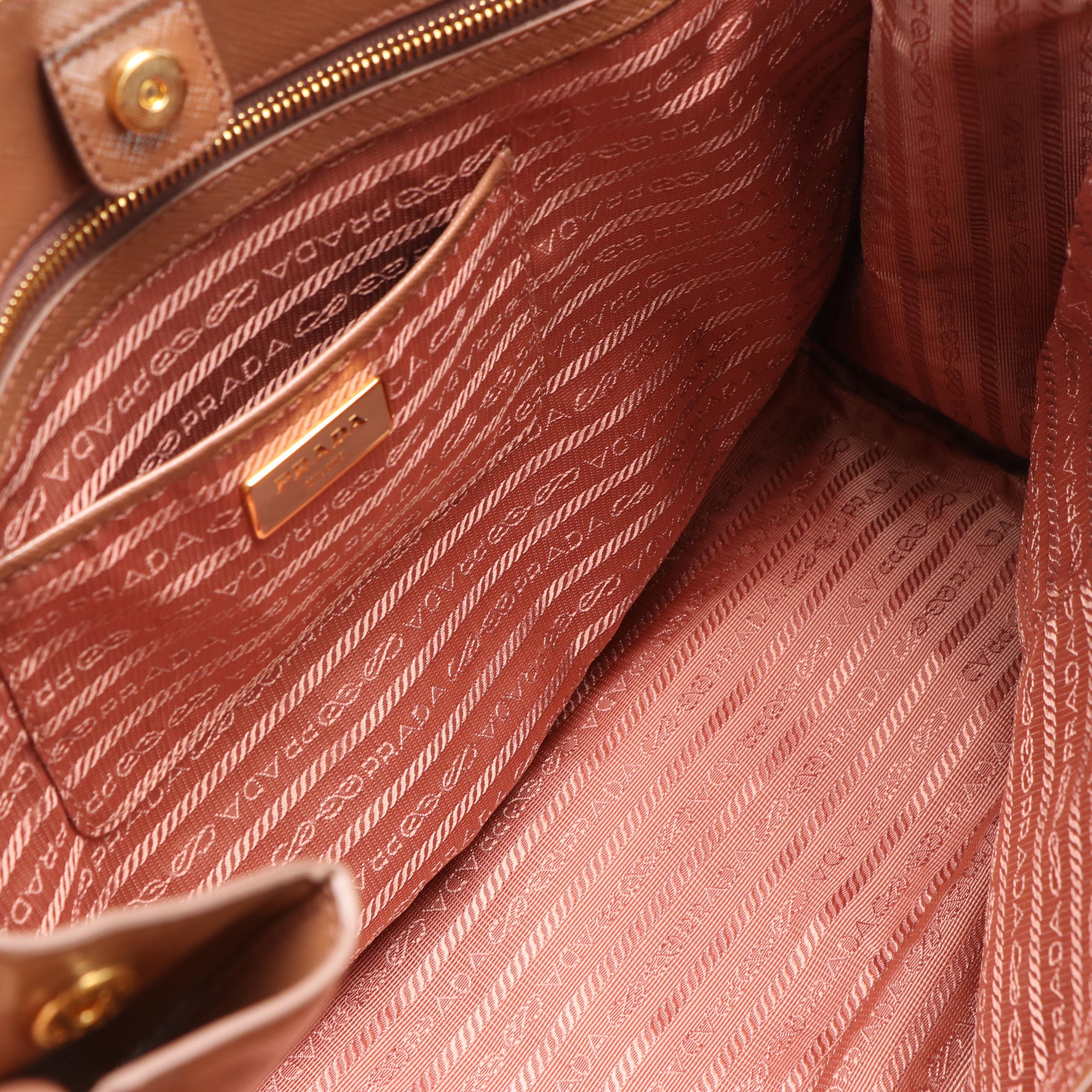 Prada Galleria Executive Tote in Saffiano Leather