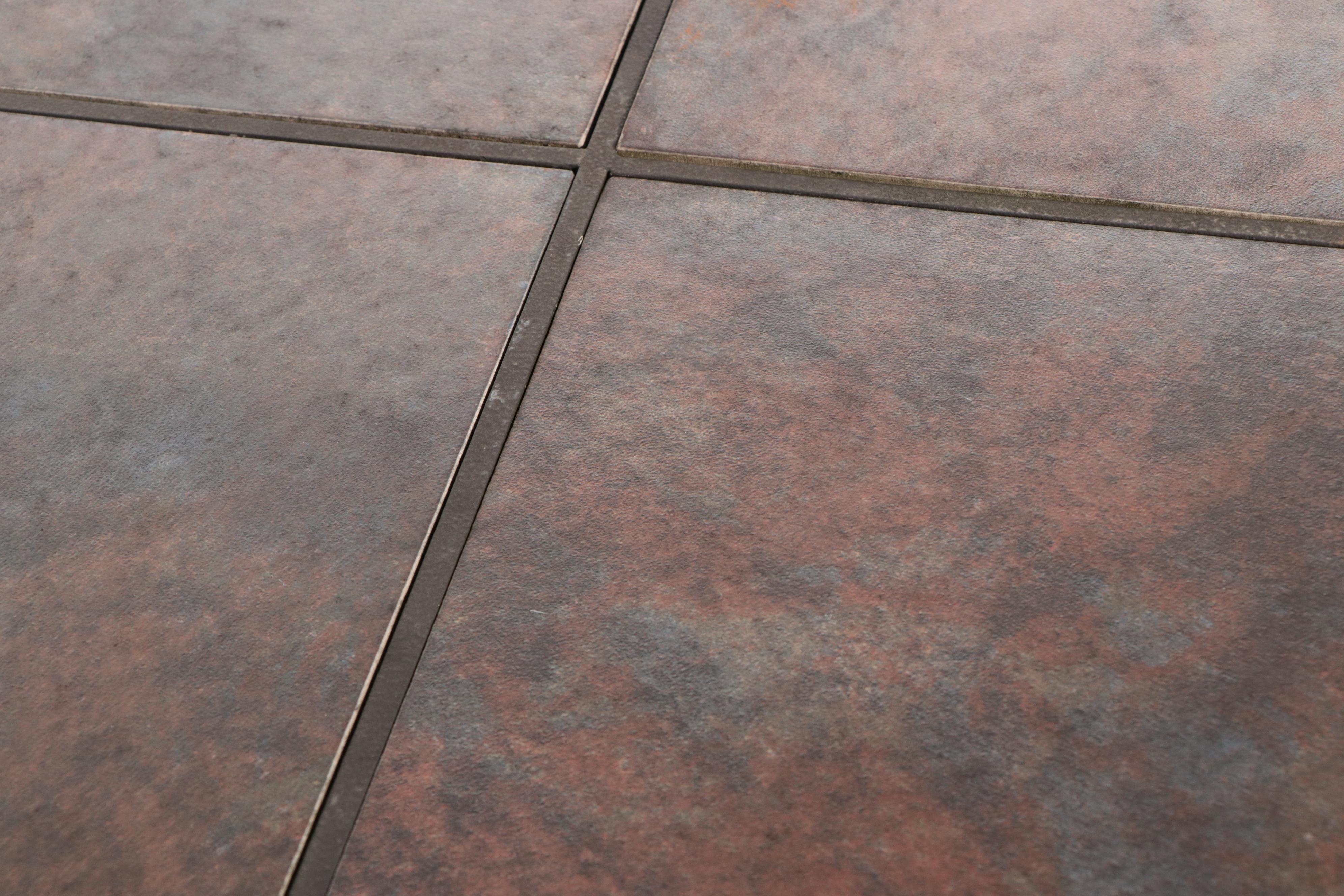 Tiled Metal Patio Dining Table With Swivel Captain's Chairs and Armchairs