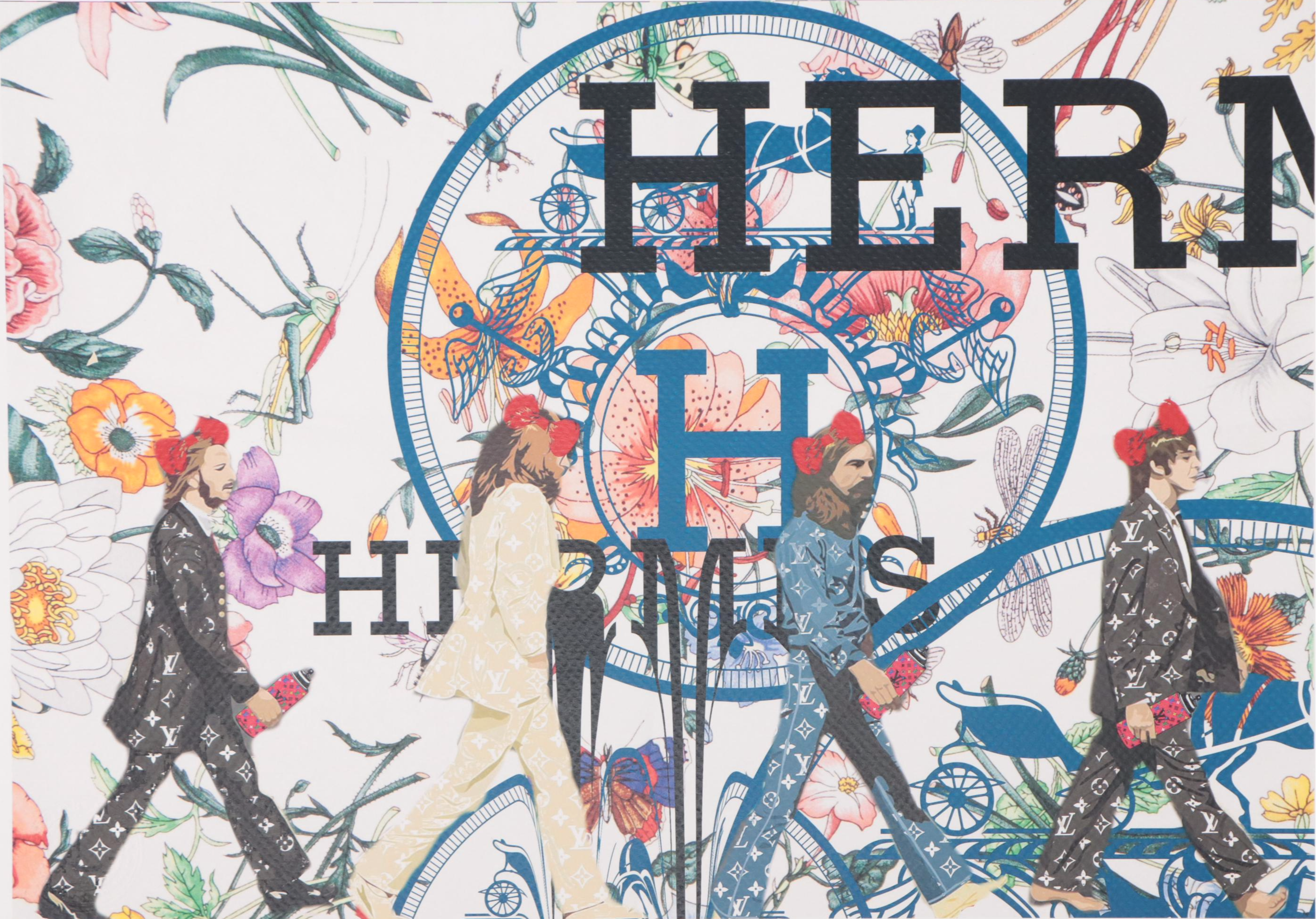 Death NYC Pop Art Graphic Print of Hermès Beatles