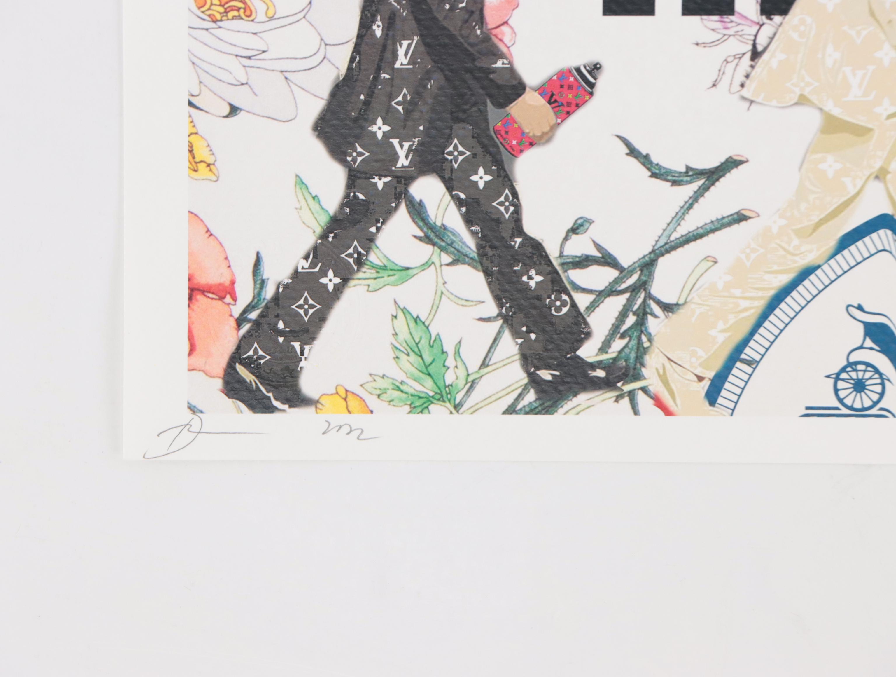 Death NYC Pop Art Graphic Print of Hermès Beatles