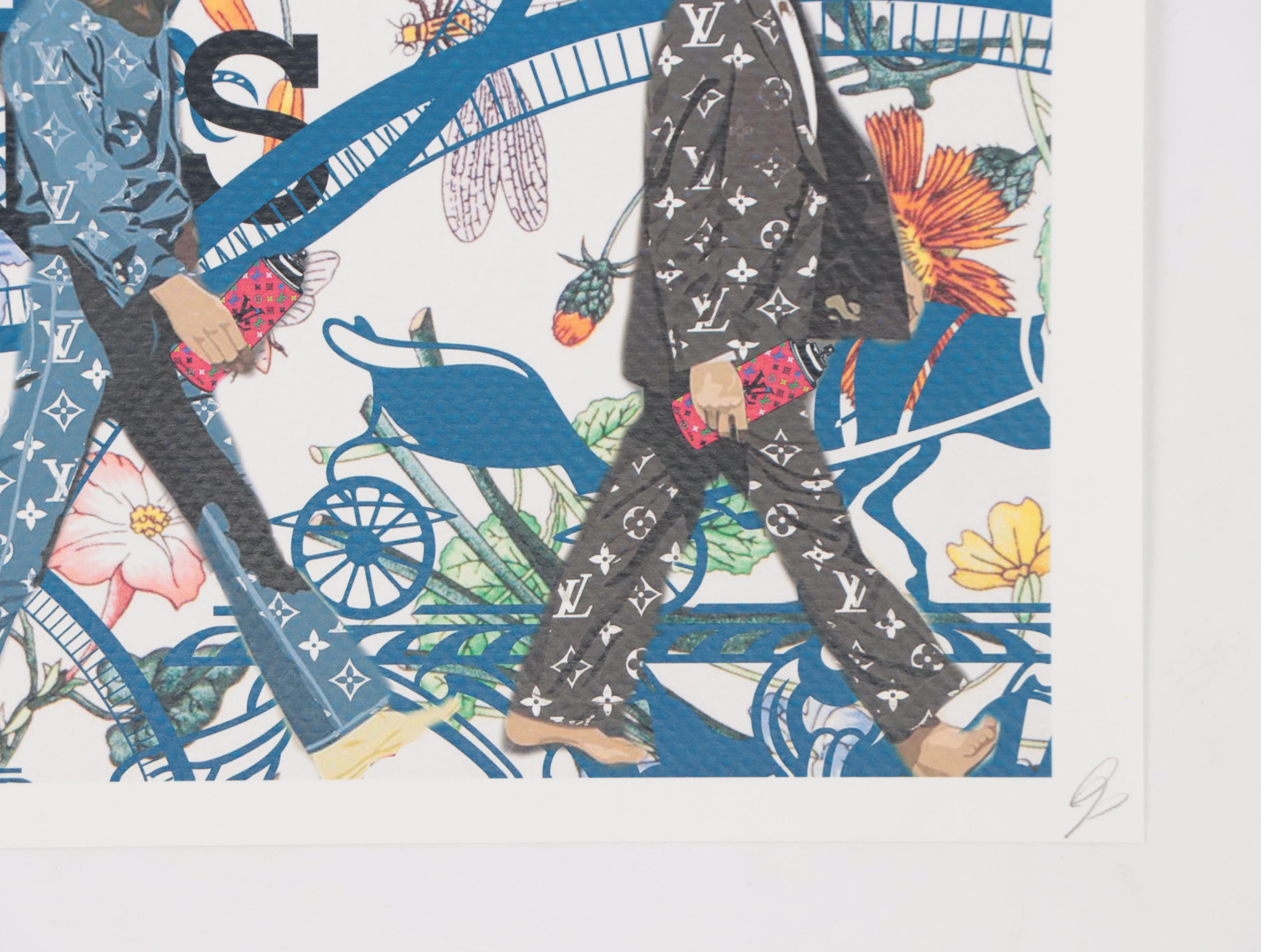 Death NYC Pop Art Graphic Print of Hermès Beatles