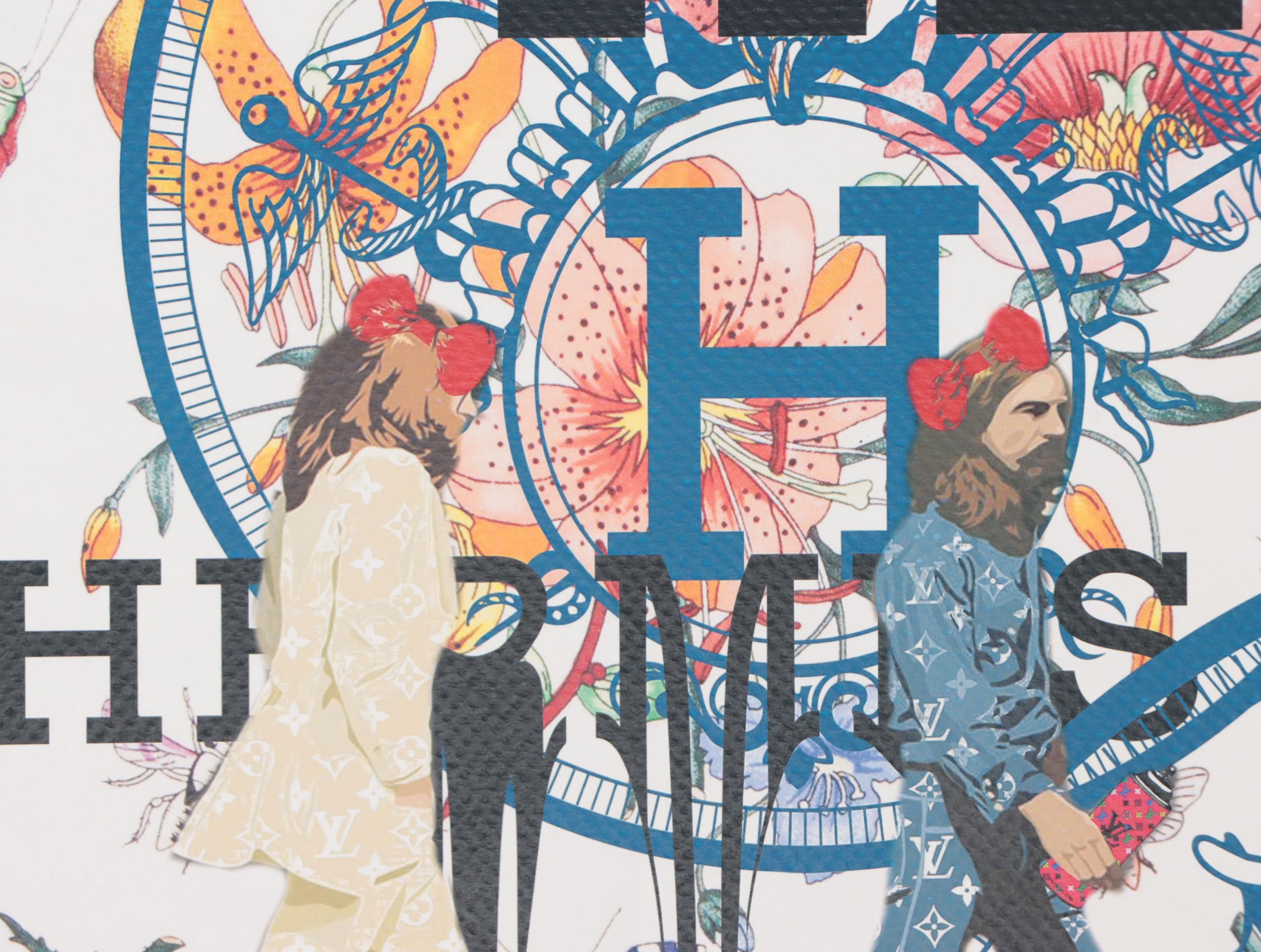 Death NYC Pop Art Graphic Print of Hermès Beatles