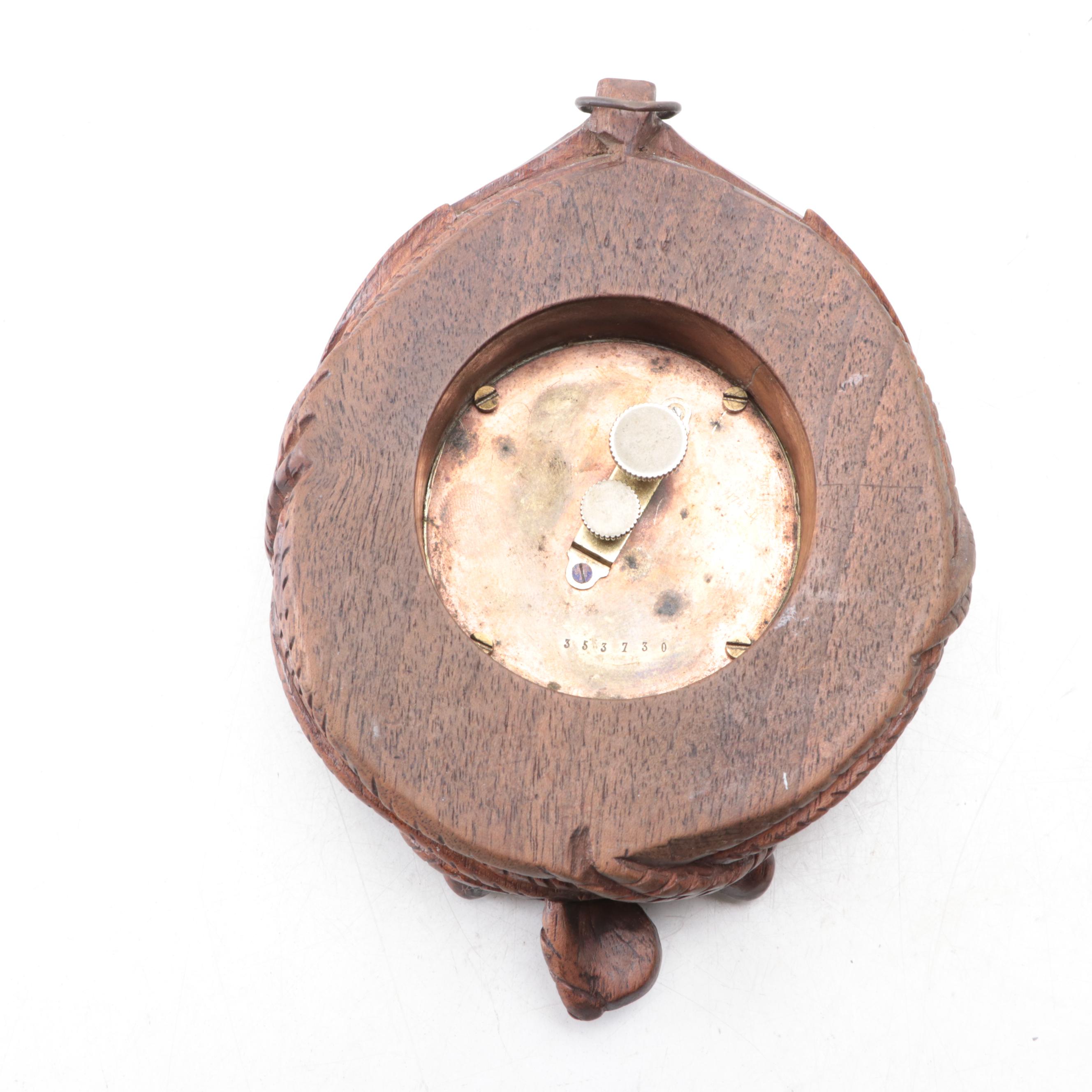 Longines Wooden Nautical Wall Clock