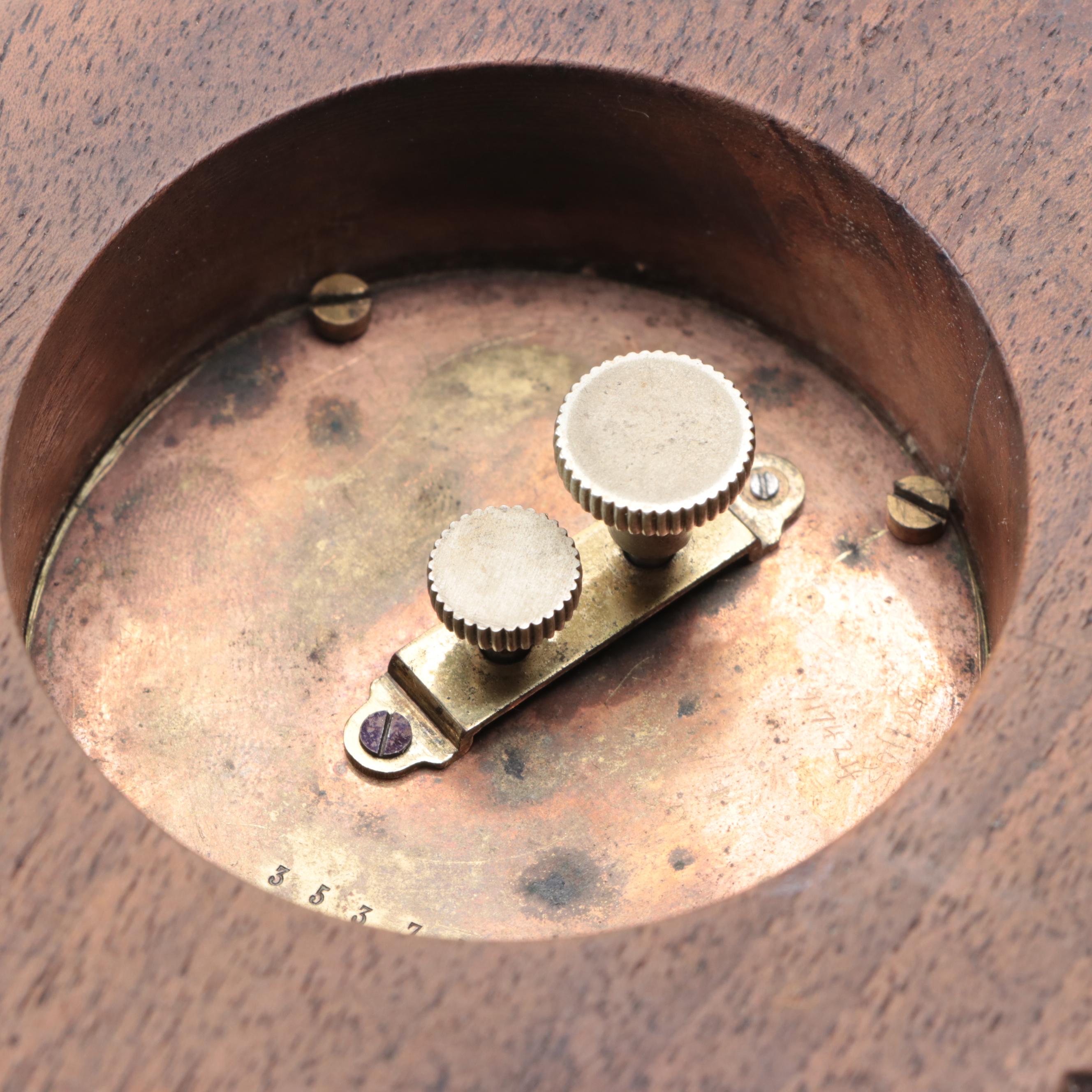 Longines Wooden Nautical Wall Clock