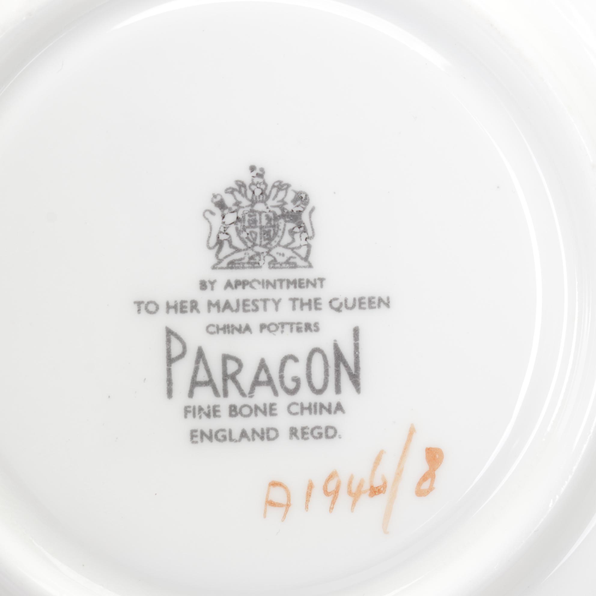 Royal Wettin Austria Coffee Set with Cauldon Gilded Plates and Other Tableware