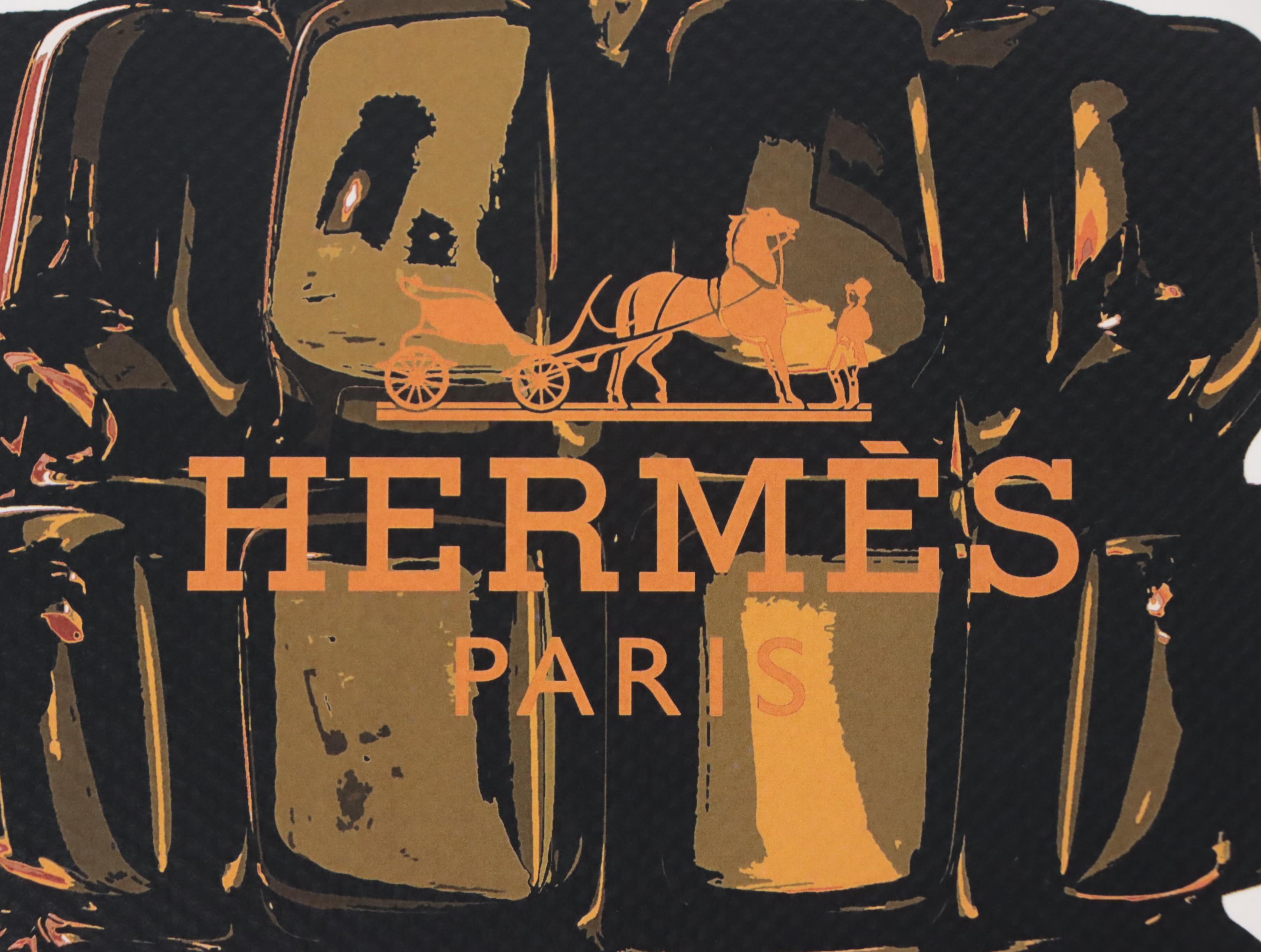 Death NYC Pop Art Graphic Print of an Hermès Grenade