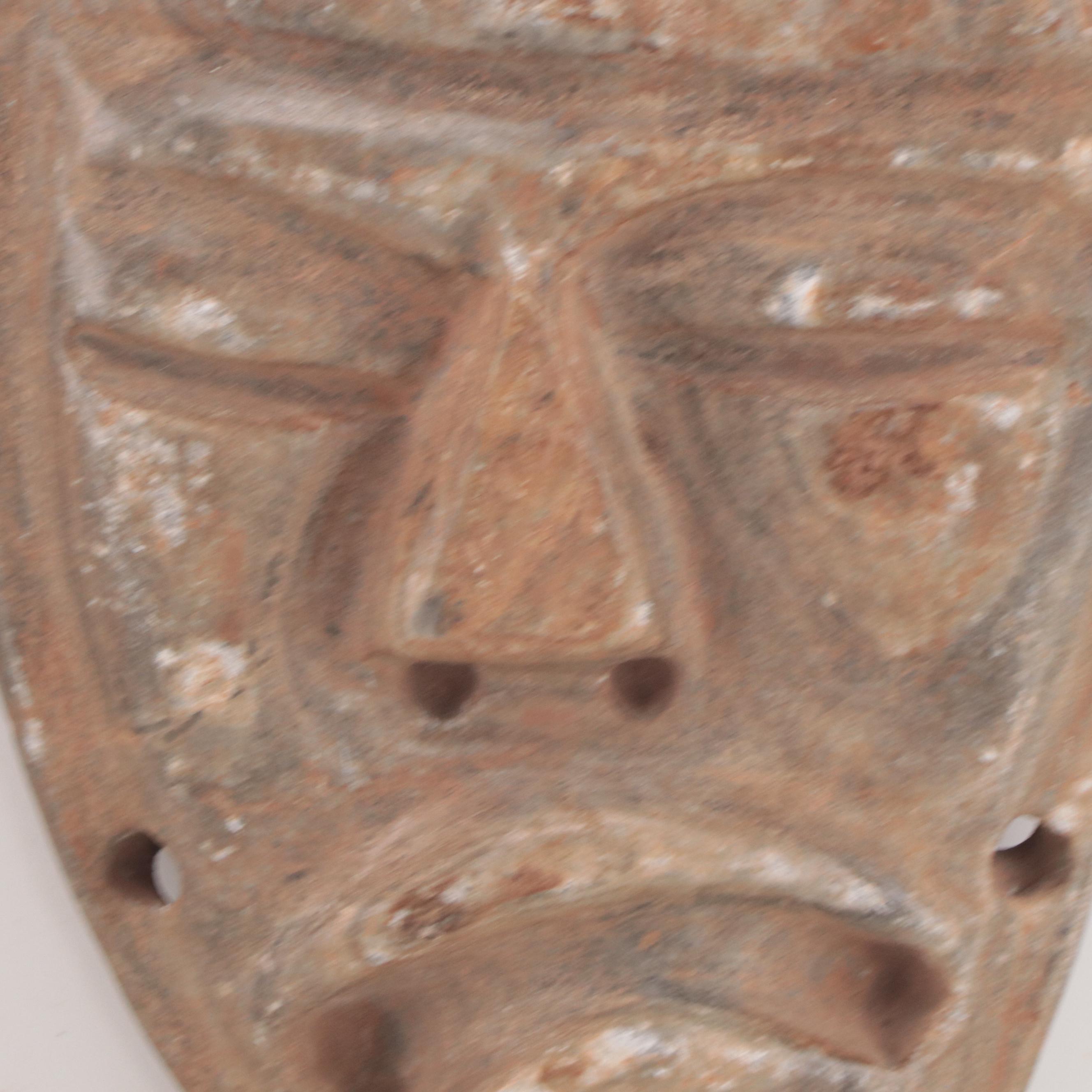 Mexican Pre-Columbian Style Carved Stone Masks, 20th Century