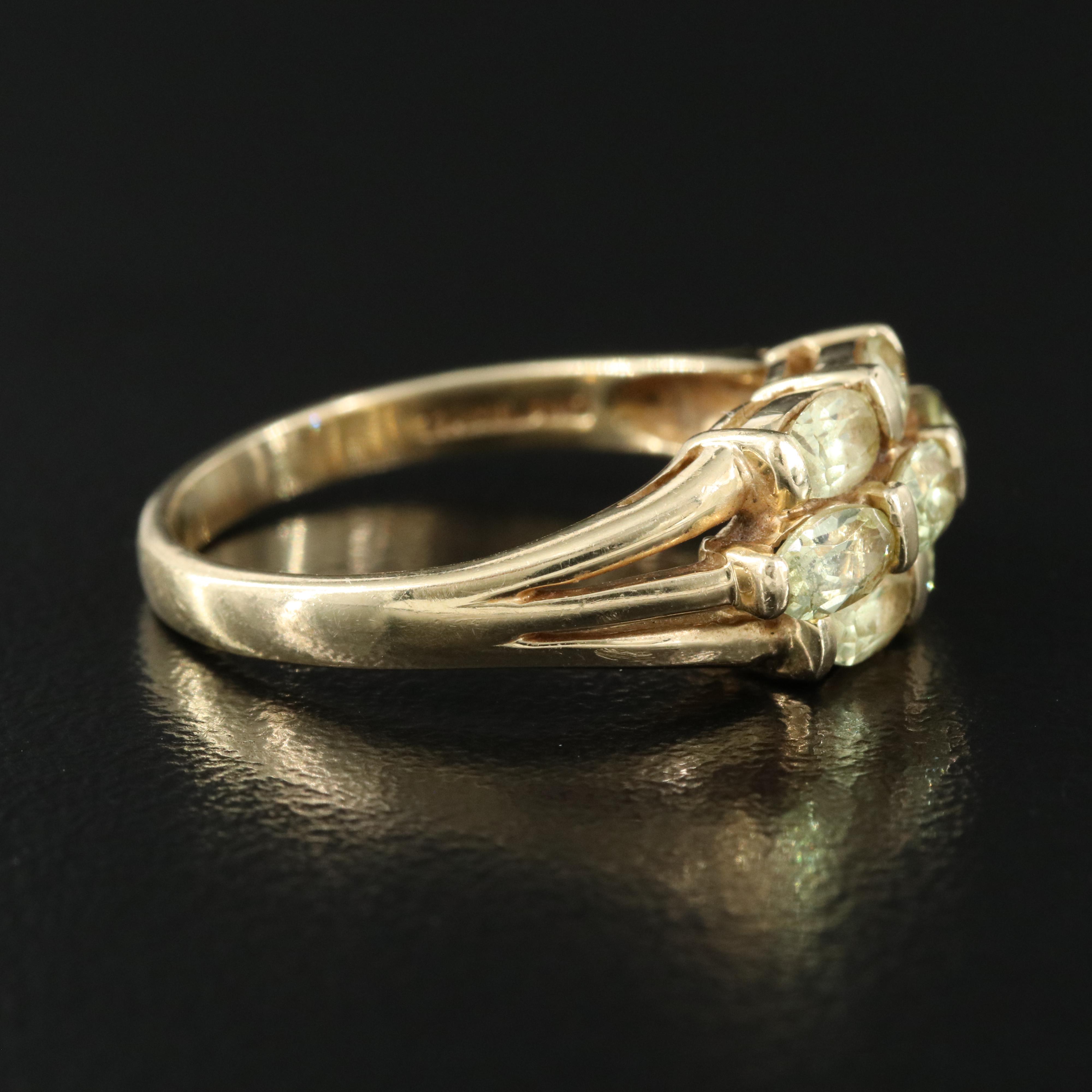 14K Chrysoberyl Ring
