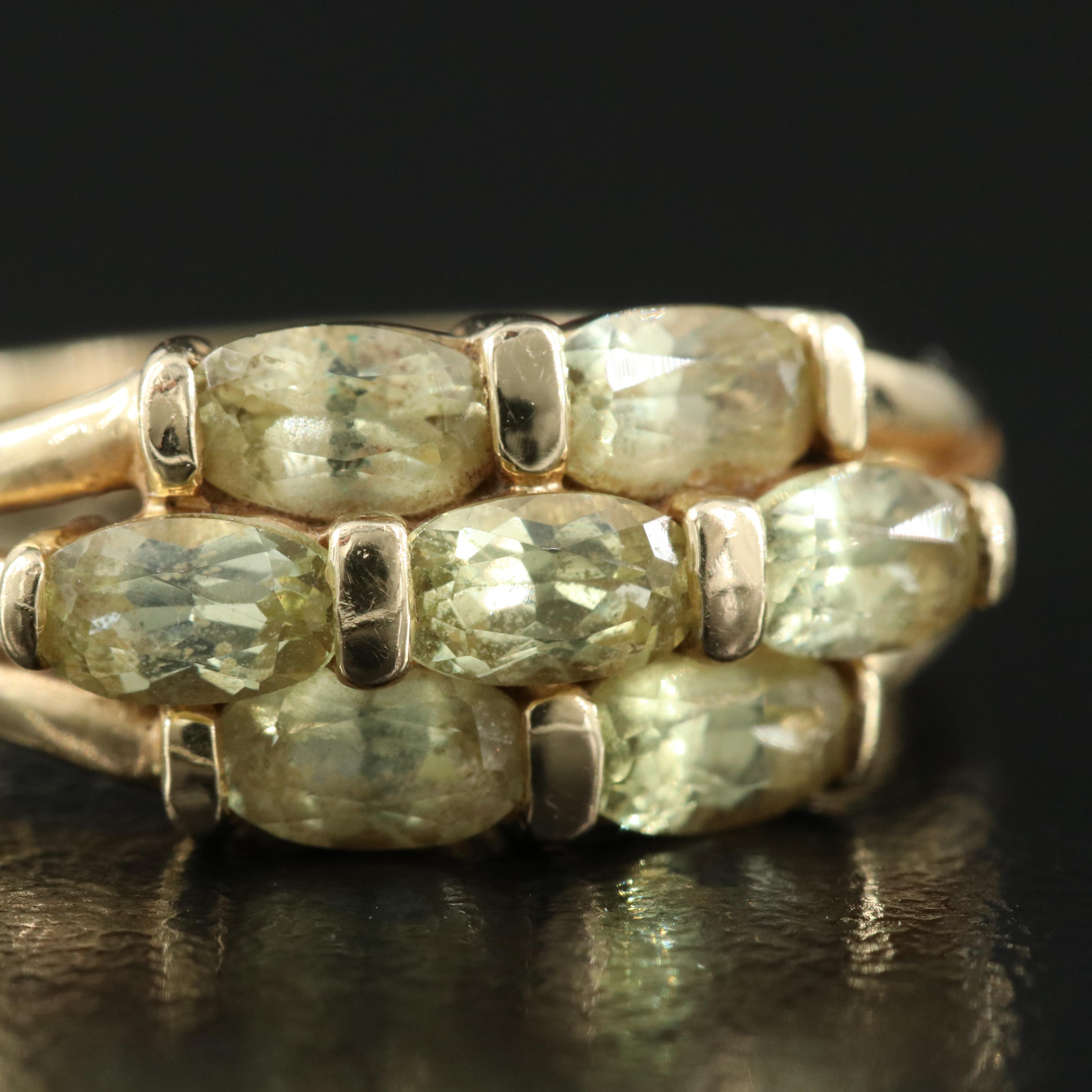 14K Chrysoberyl Ring