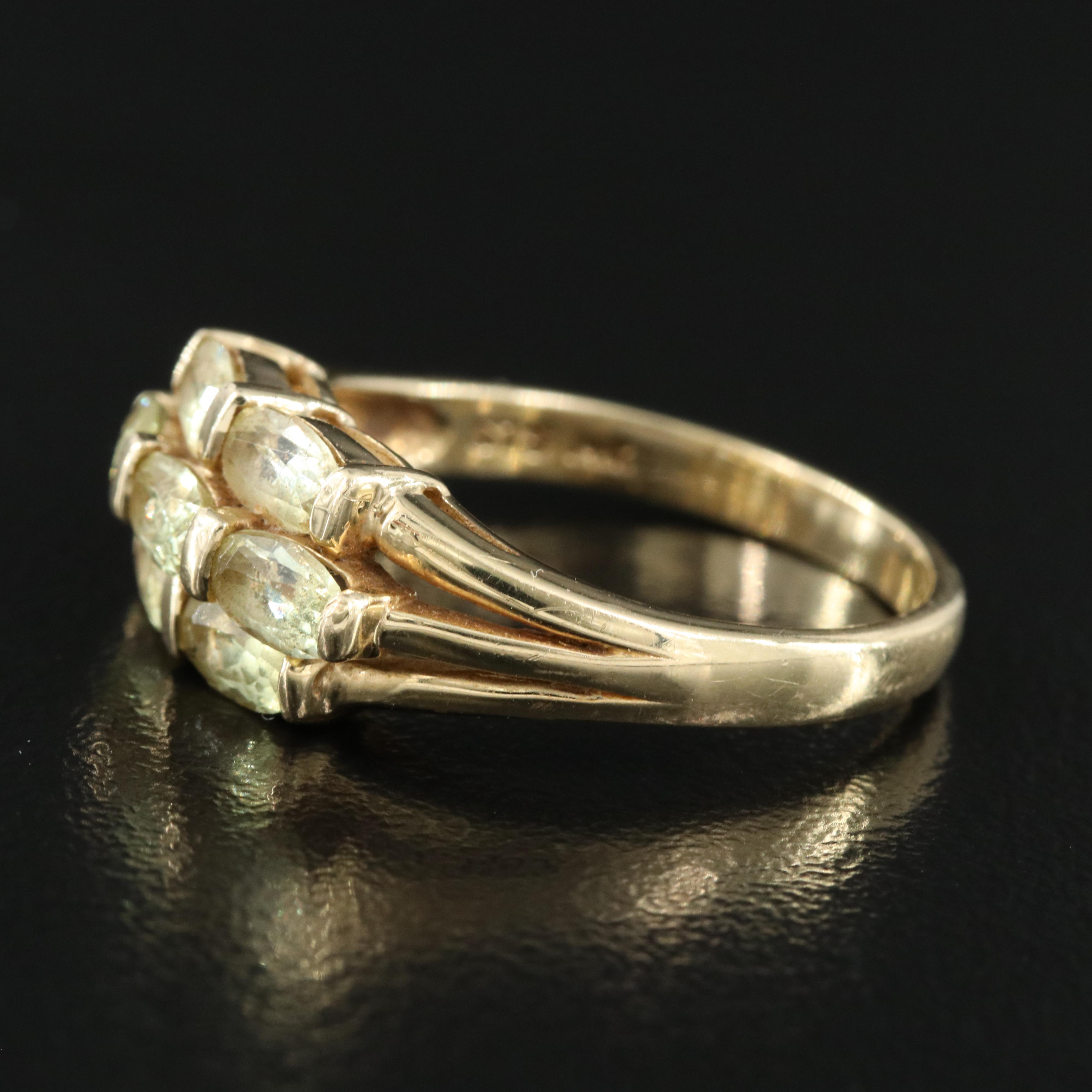 14K Chrysoberyl Ring