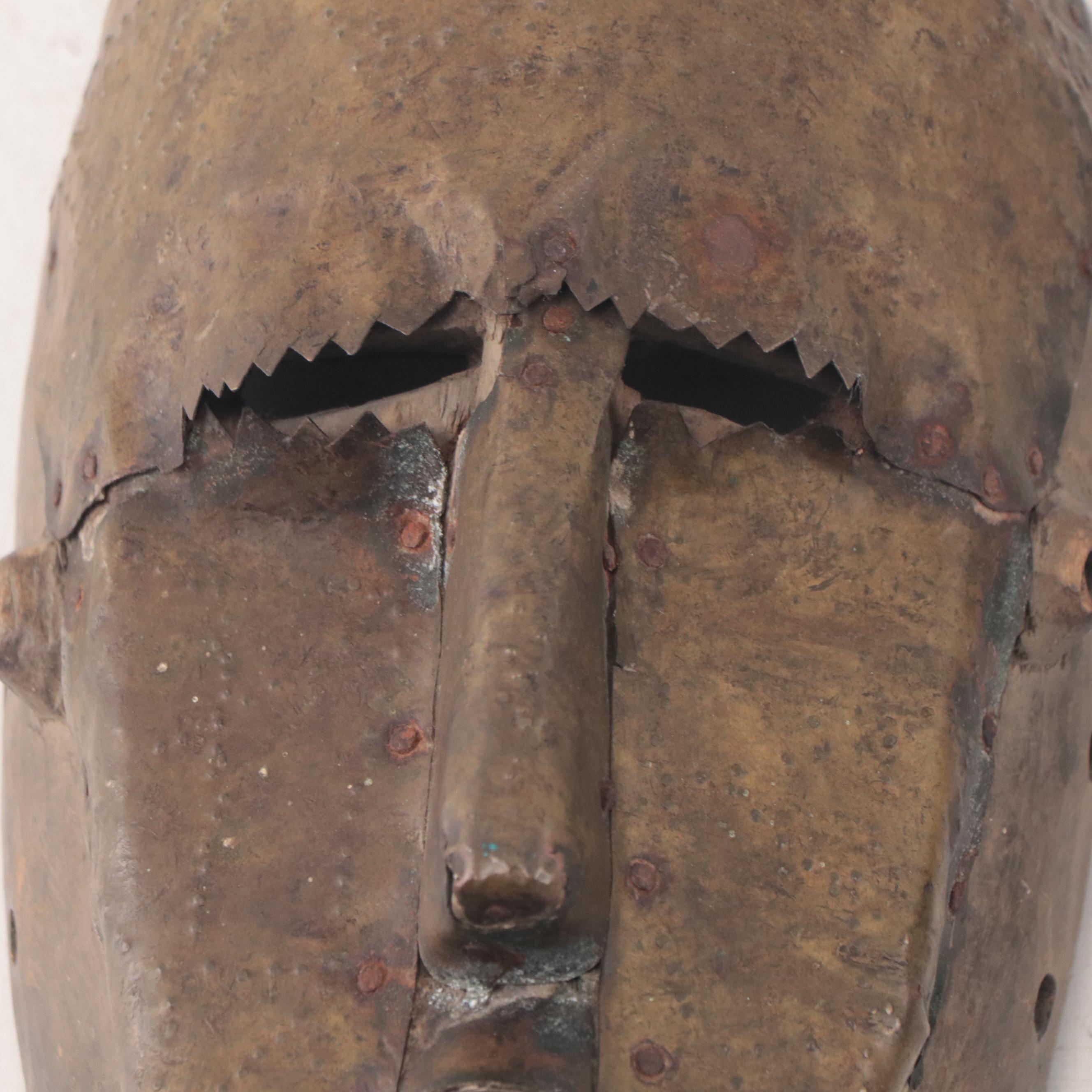 African and Guatemalan Carved Wood Masks, Late 20th Century