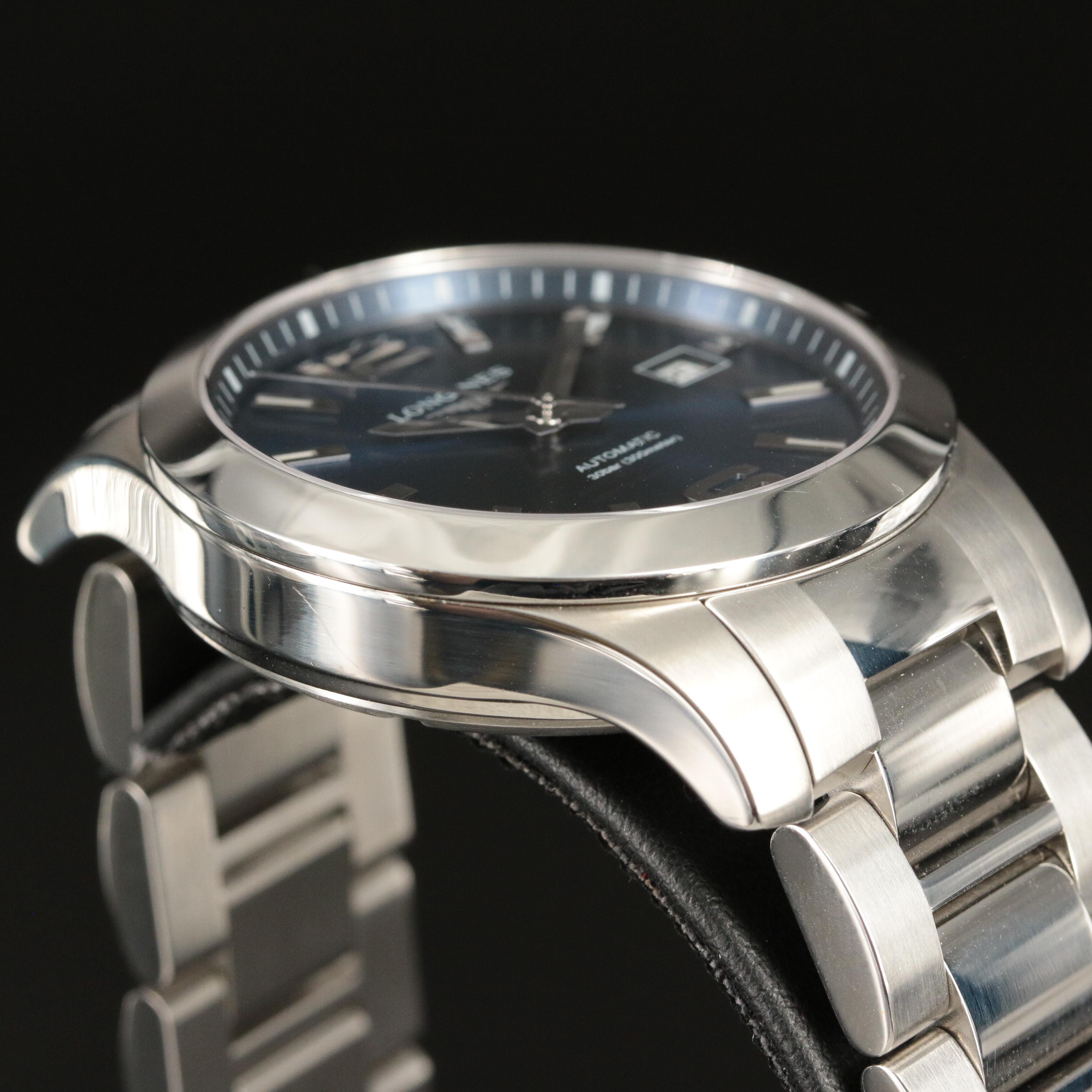 Longines Conquest 39MM Blue Dial Automatic Watch