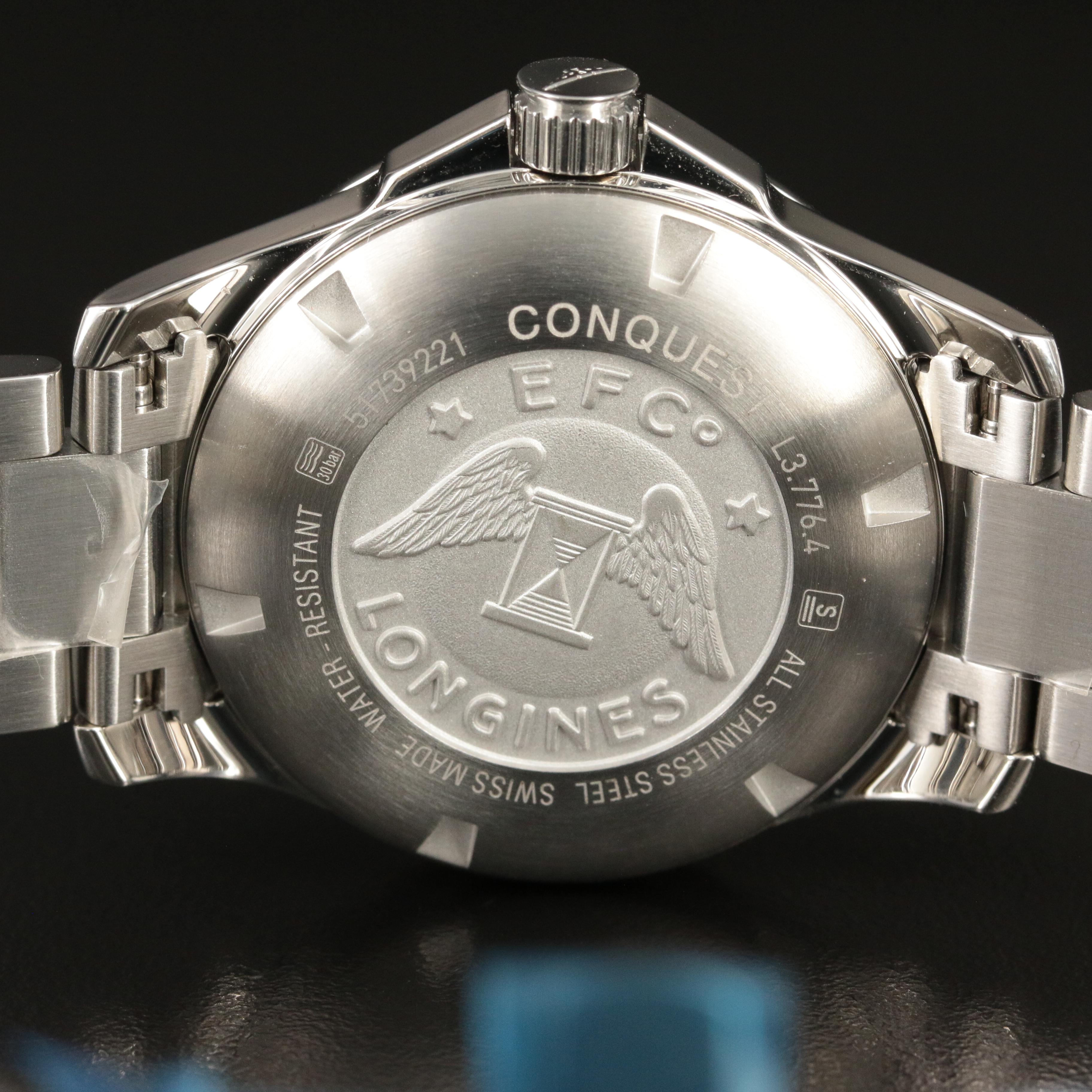 Longines Conquest 39MM Blue Dial Automatic Watch