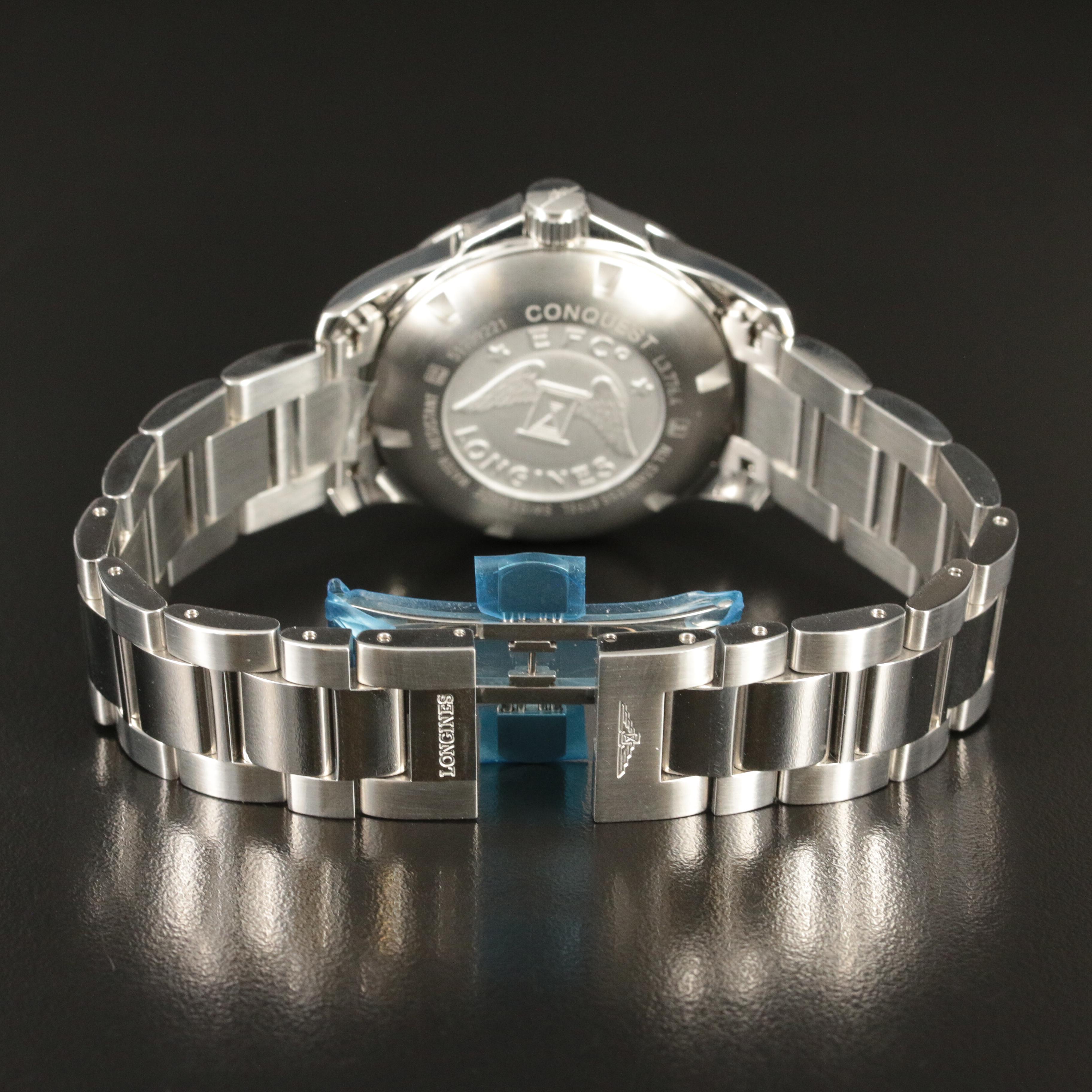 Longines Conquest 39MM Blue Dial Automatic Watch