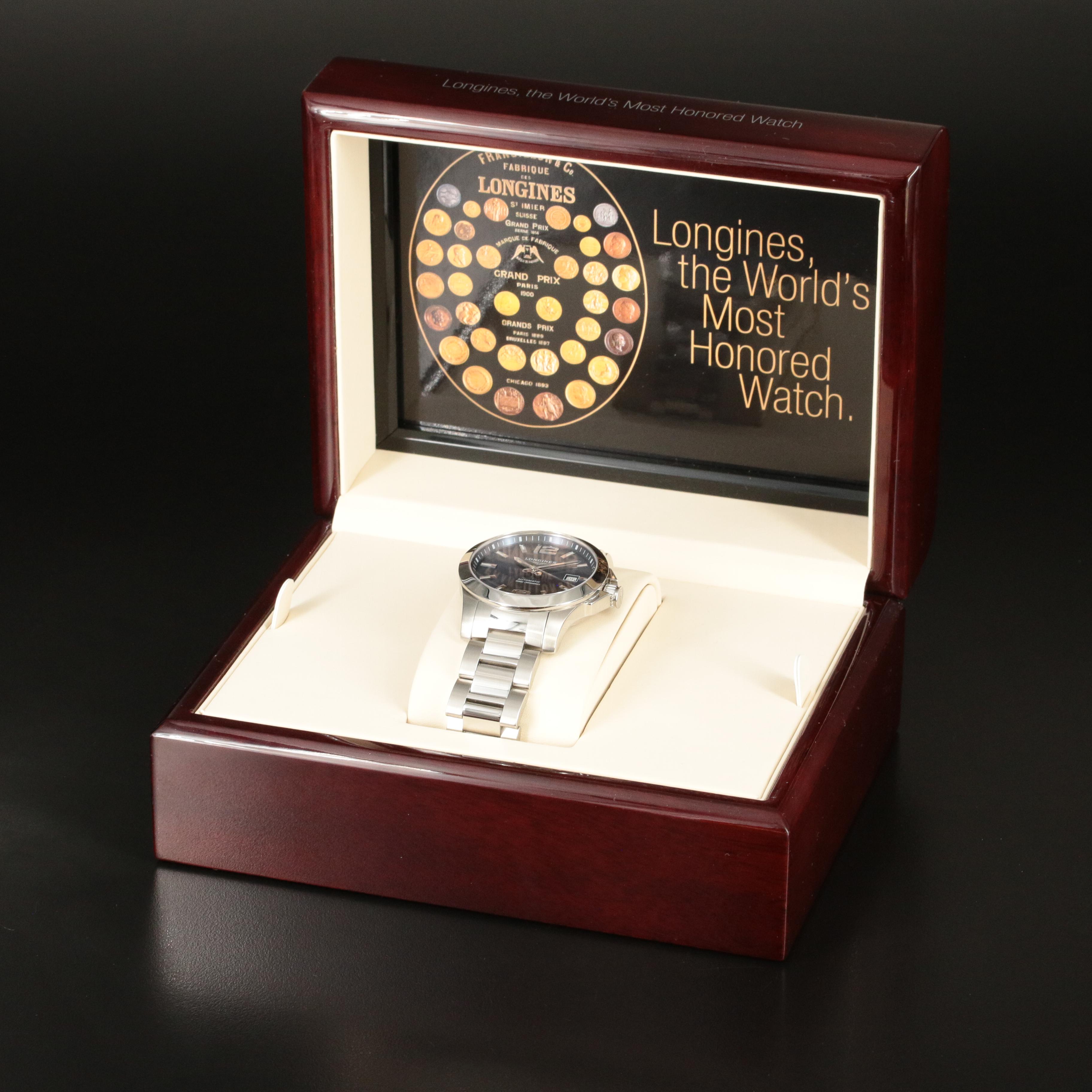 Longines Conquest 39MM Blue Dial Automatic Watch