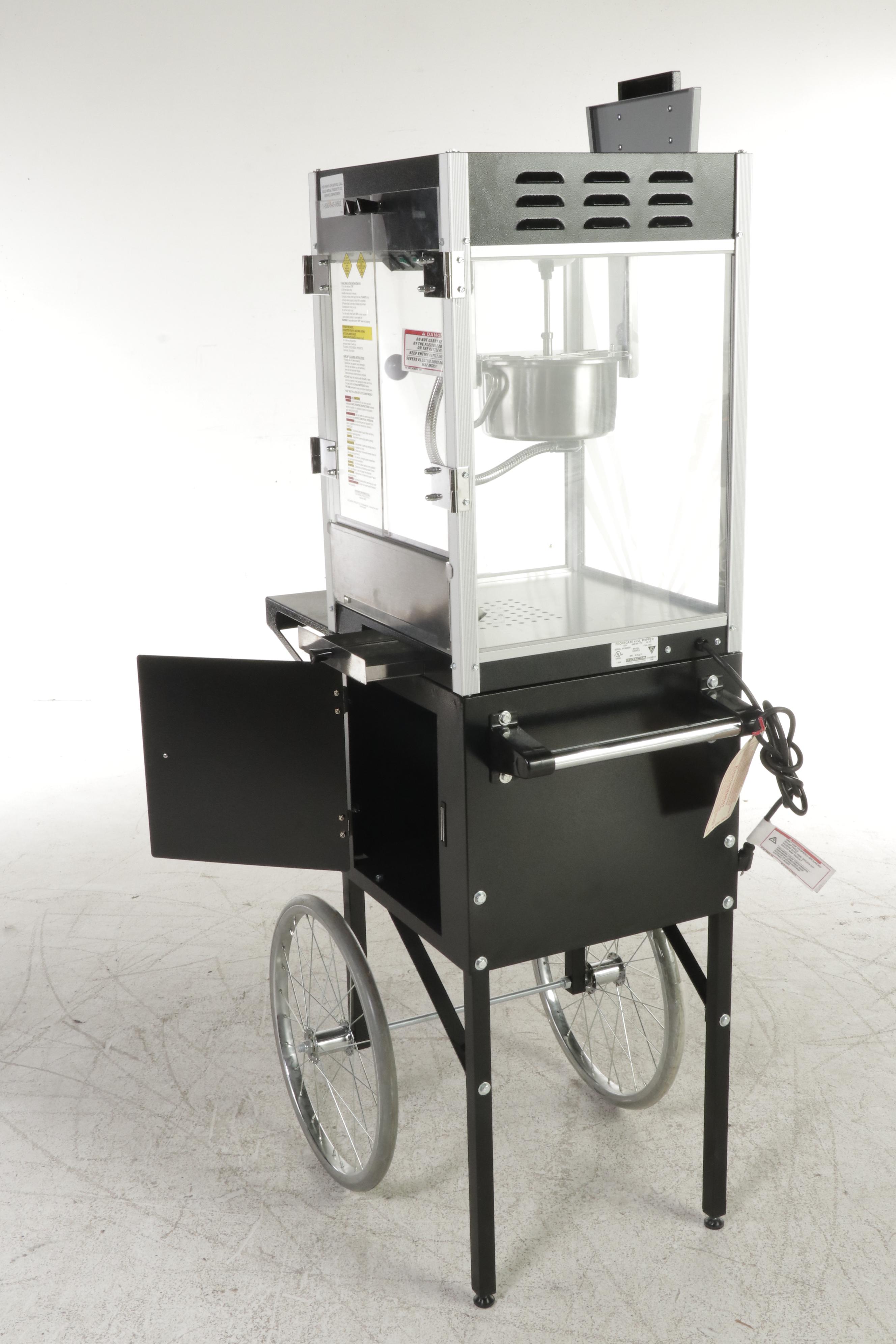 Movie Theater Style Popcorn Cart