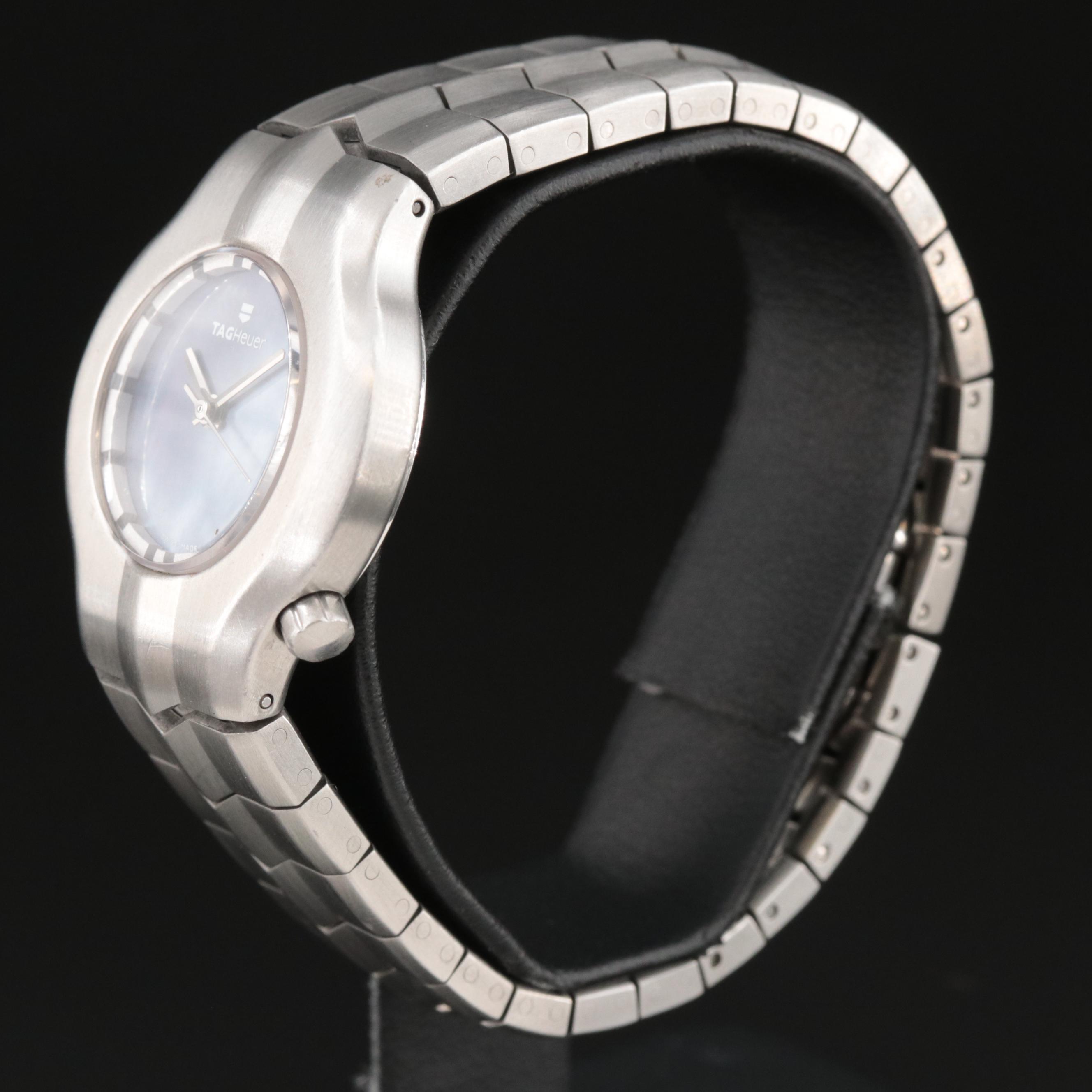 TAG Heuer Alter Ego Mother-of-Pearl Dial Stainless Steel Watch