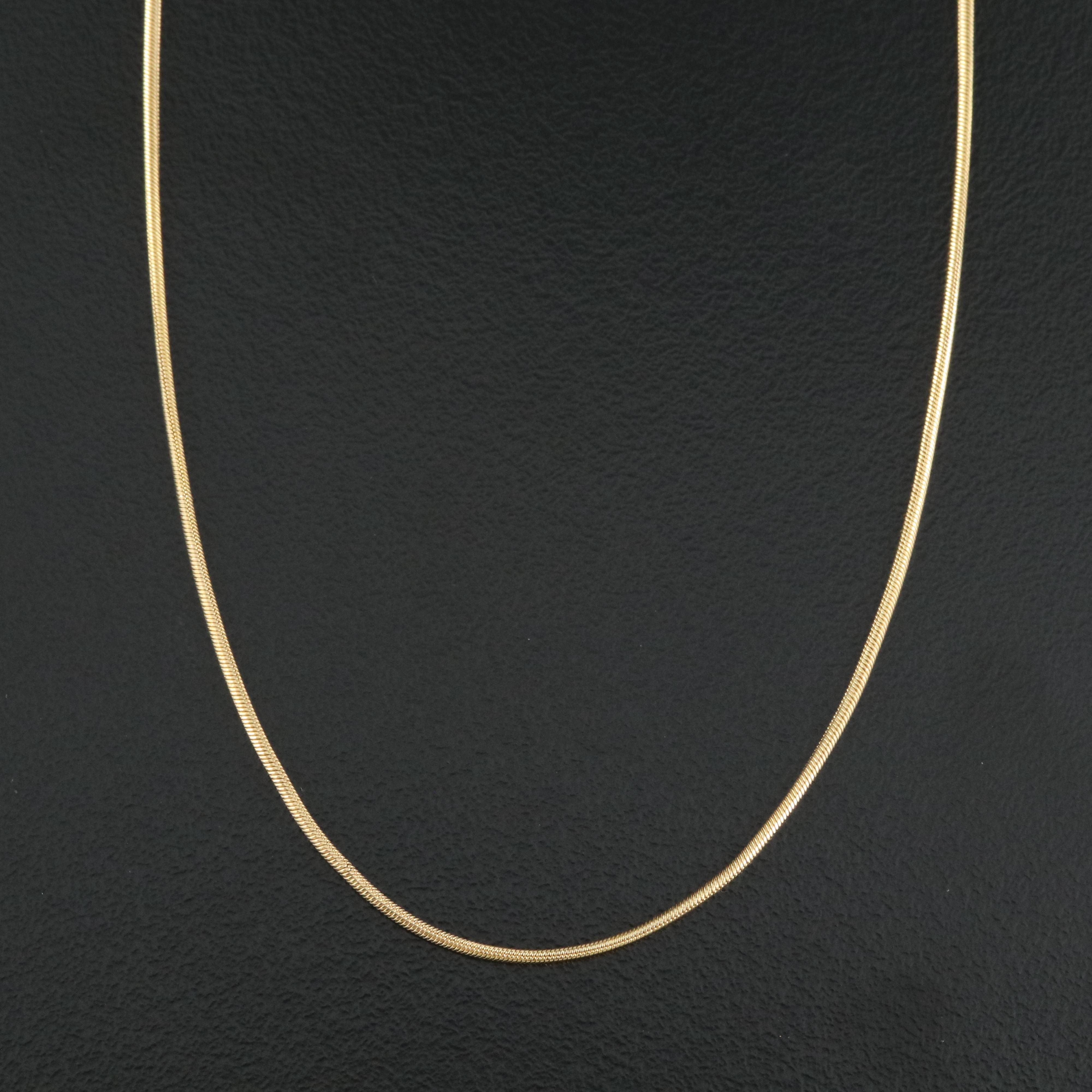 Italian 14K Snake Chain Necklace