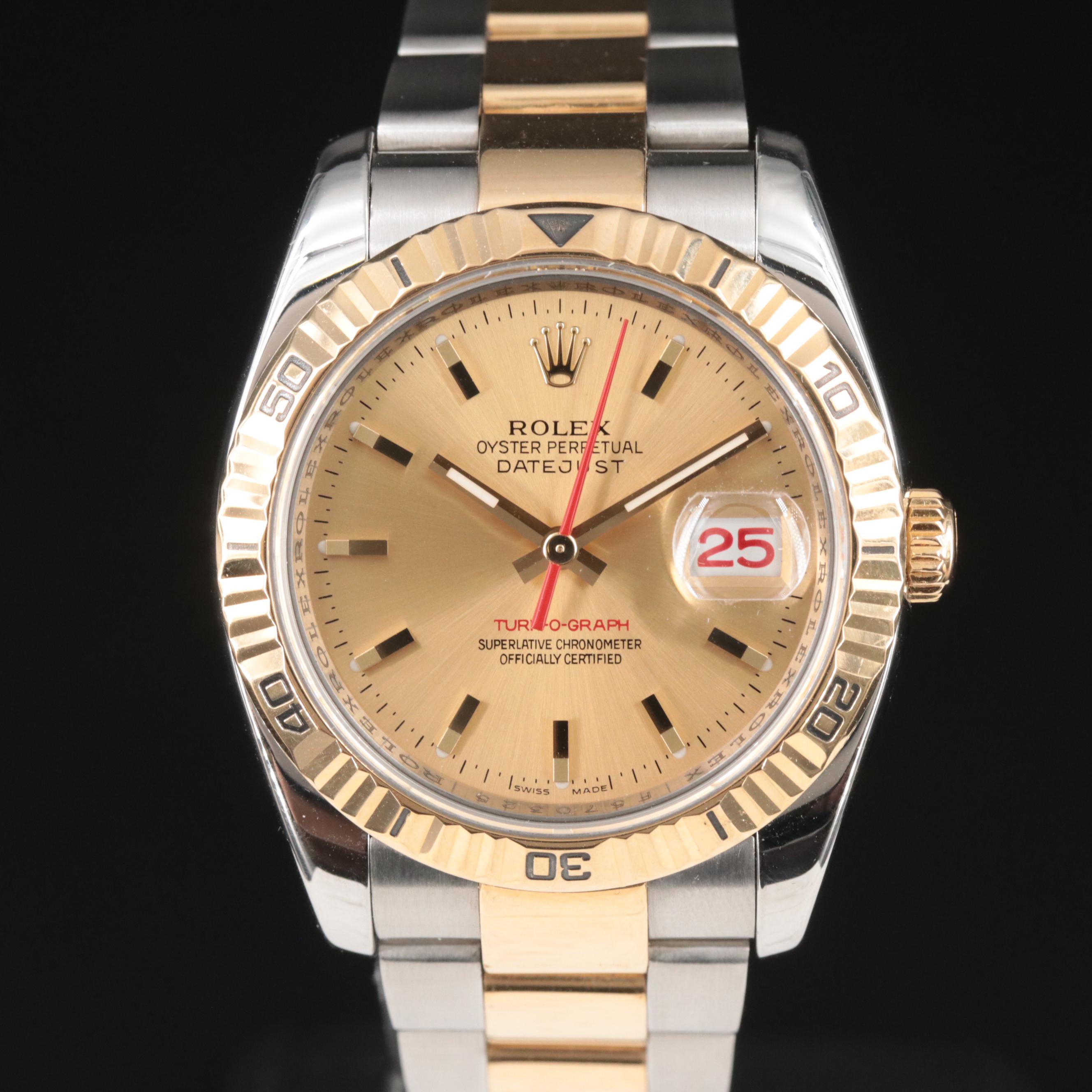 Rolex Turn-O-Graph Datejust Watch
