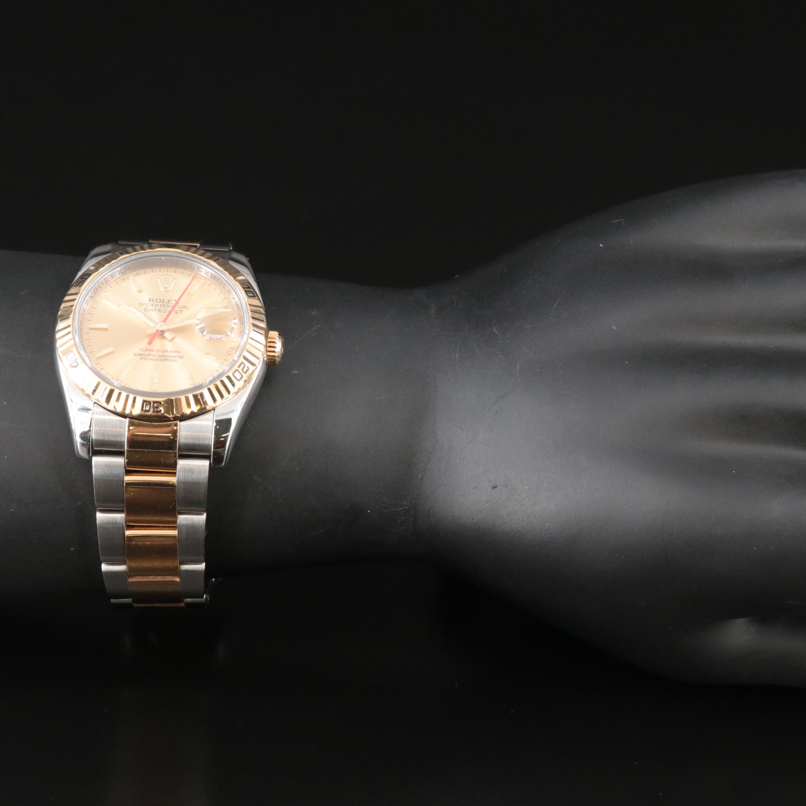 Rolex Turn-O-Graph Datejust Watch