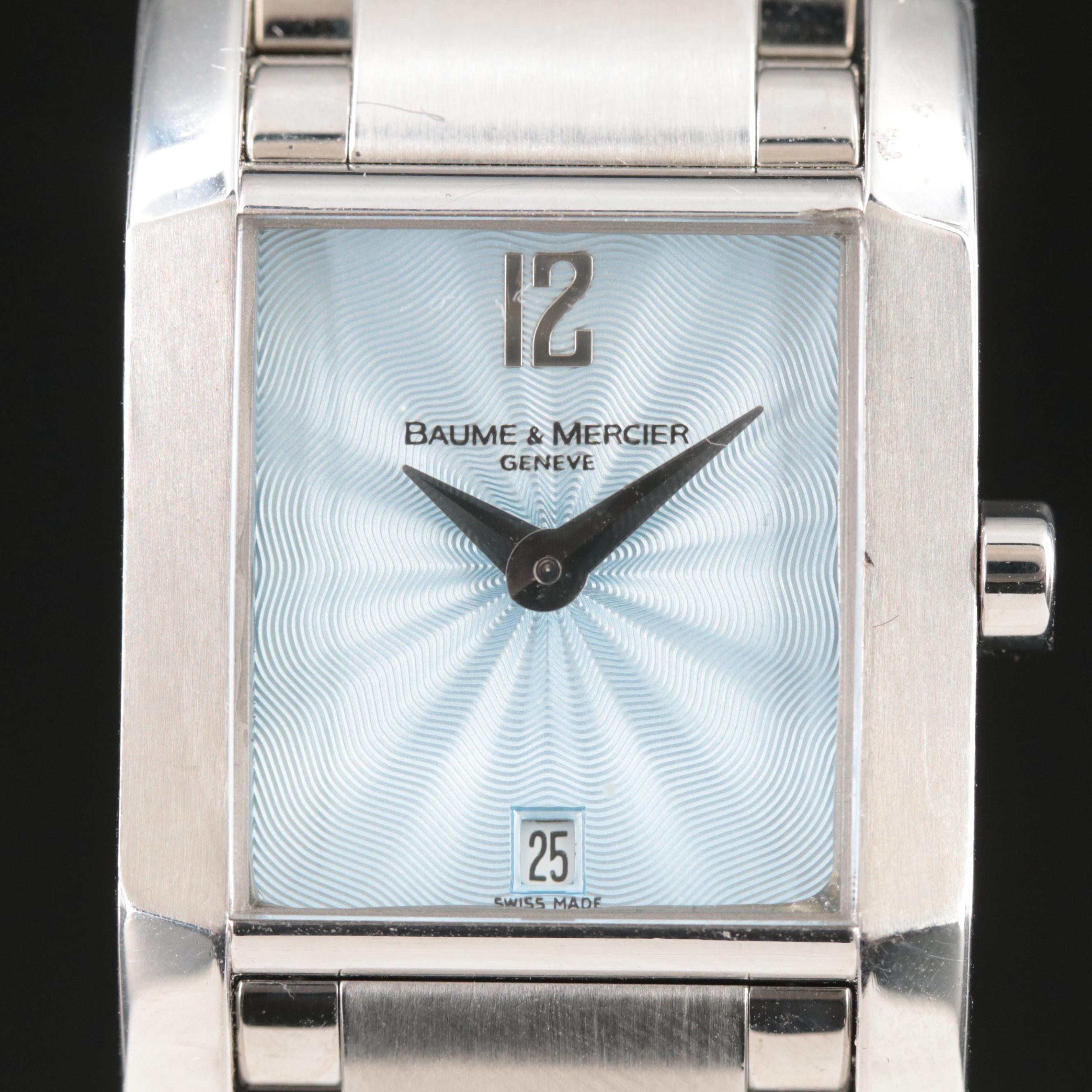 Baume & Mercier Hampton Quartz Stainless Steel Watch