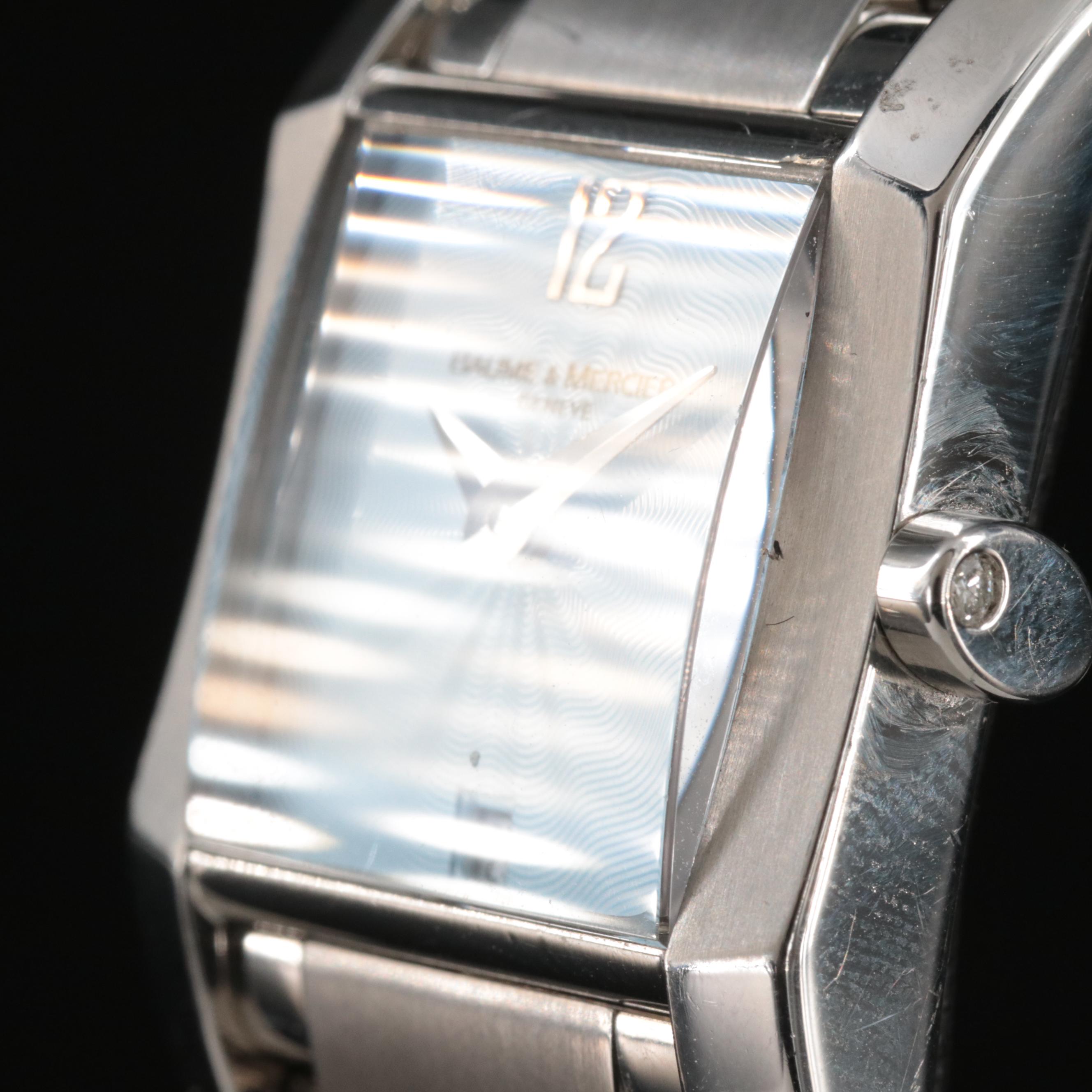 Baume & Mercier Hampton Quartz Stainless Steel Watch