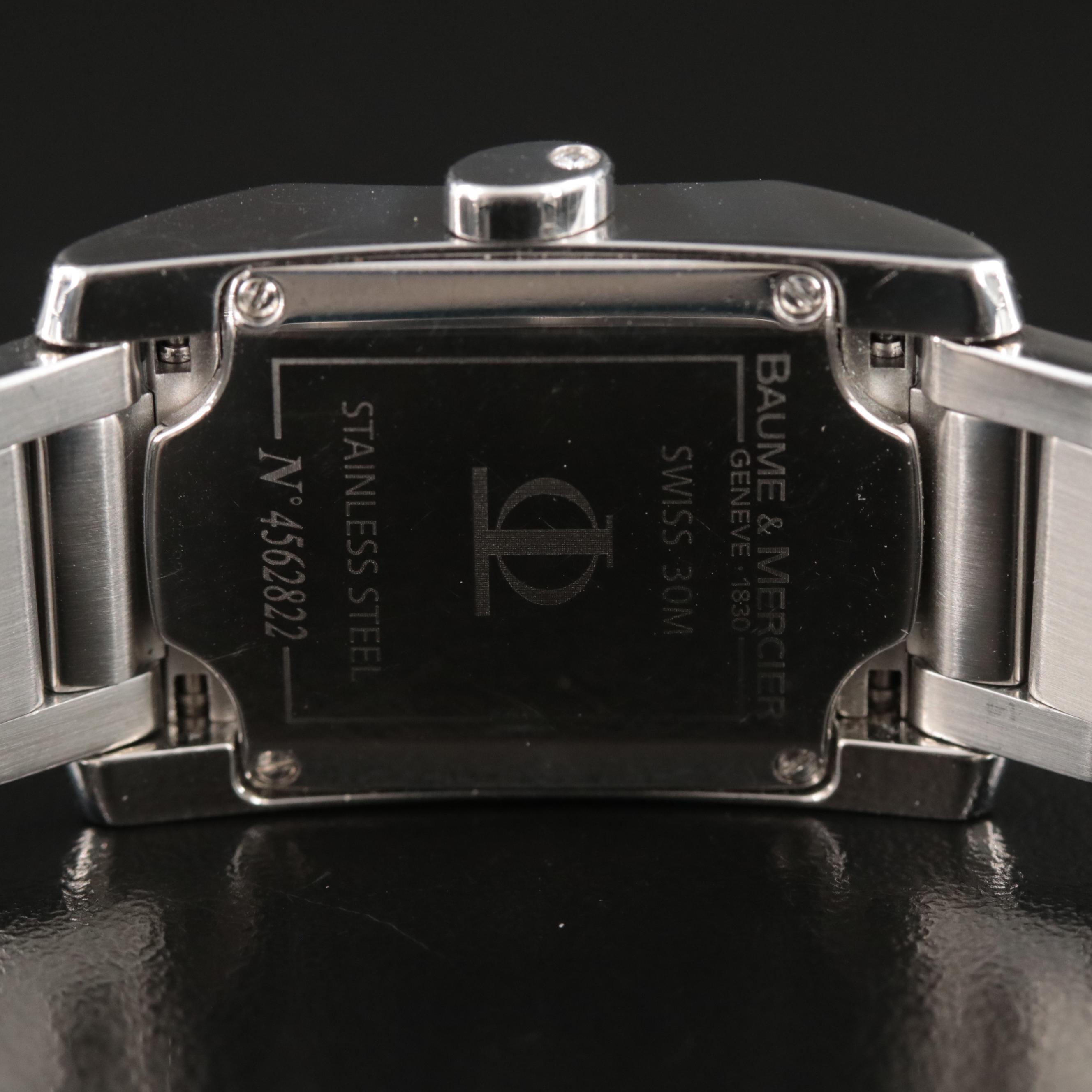 Baume & Mercier Hampton Quartz Stainless Steel Watch