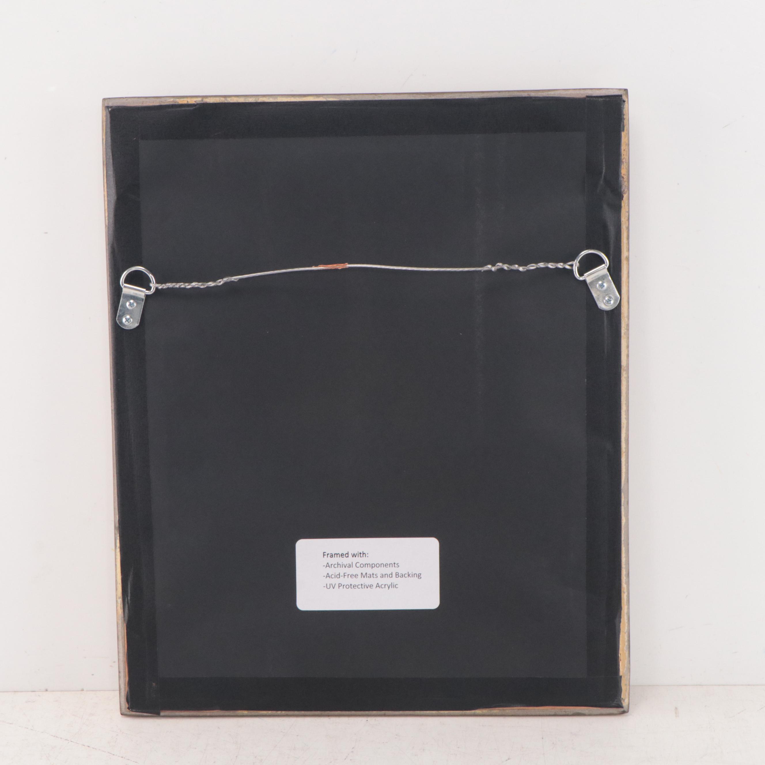 Pierre-Auguste Renoir Restrike Etching "Le Chapeau Épinglé"