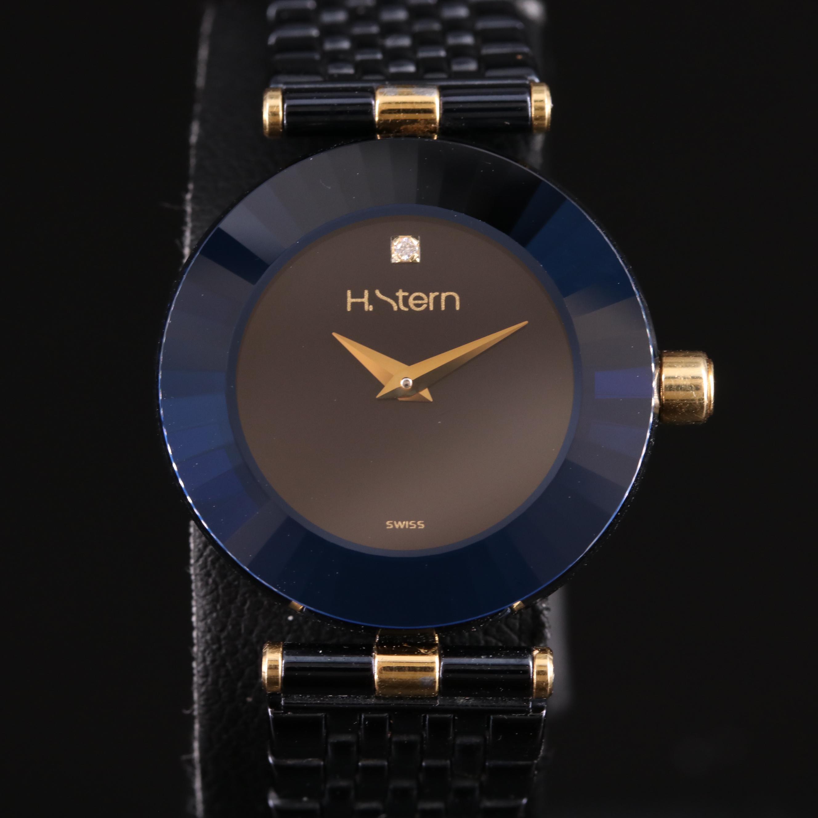 H. Stern Safira 18K and Stainless Steel Quartz Watch