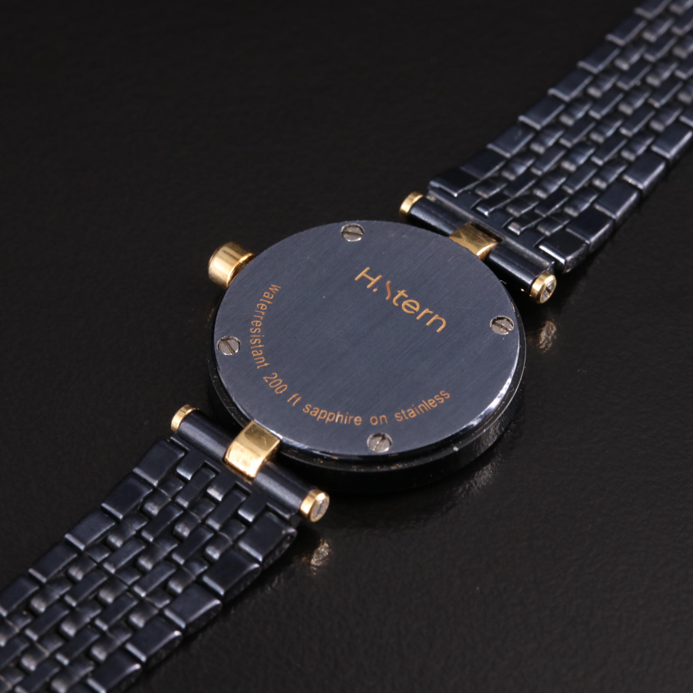 H. Stern Safira 18K and Stainless Steel Quartz Watch