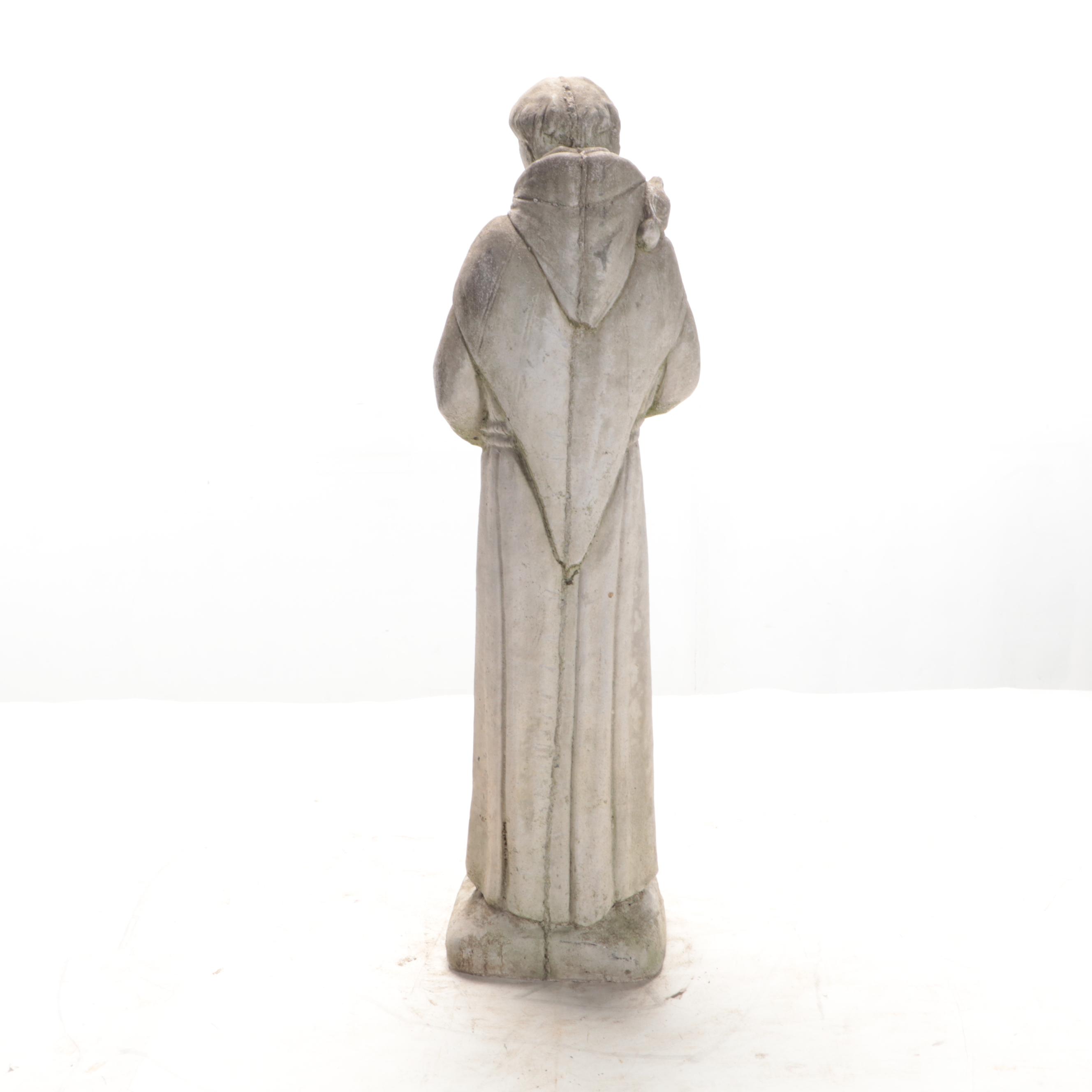 St. Francis of Assisi Concrete Garden Statue