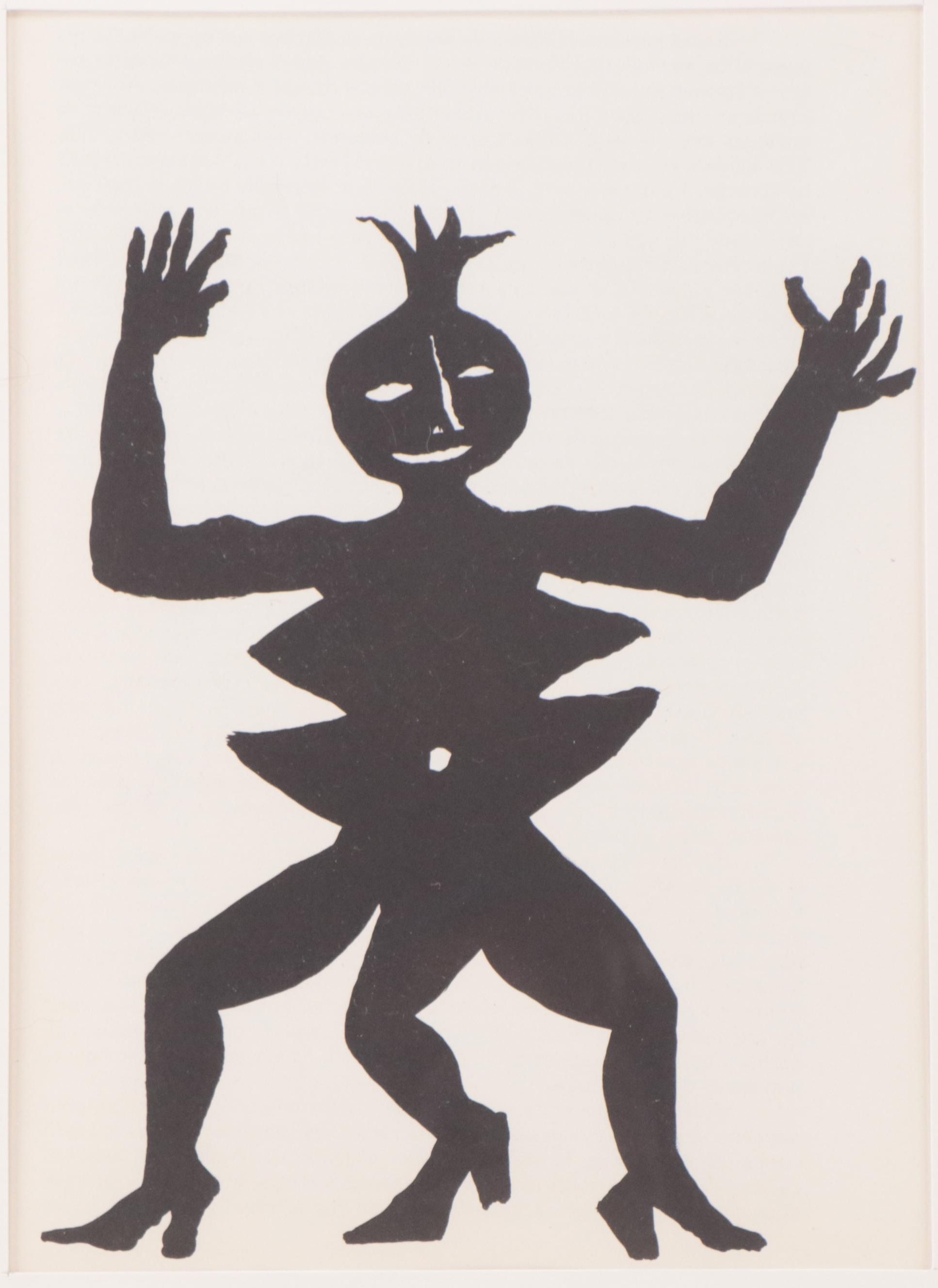 Alexander Calder Lithograph for "Derriére le Miroir," 1975