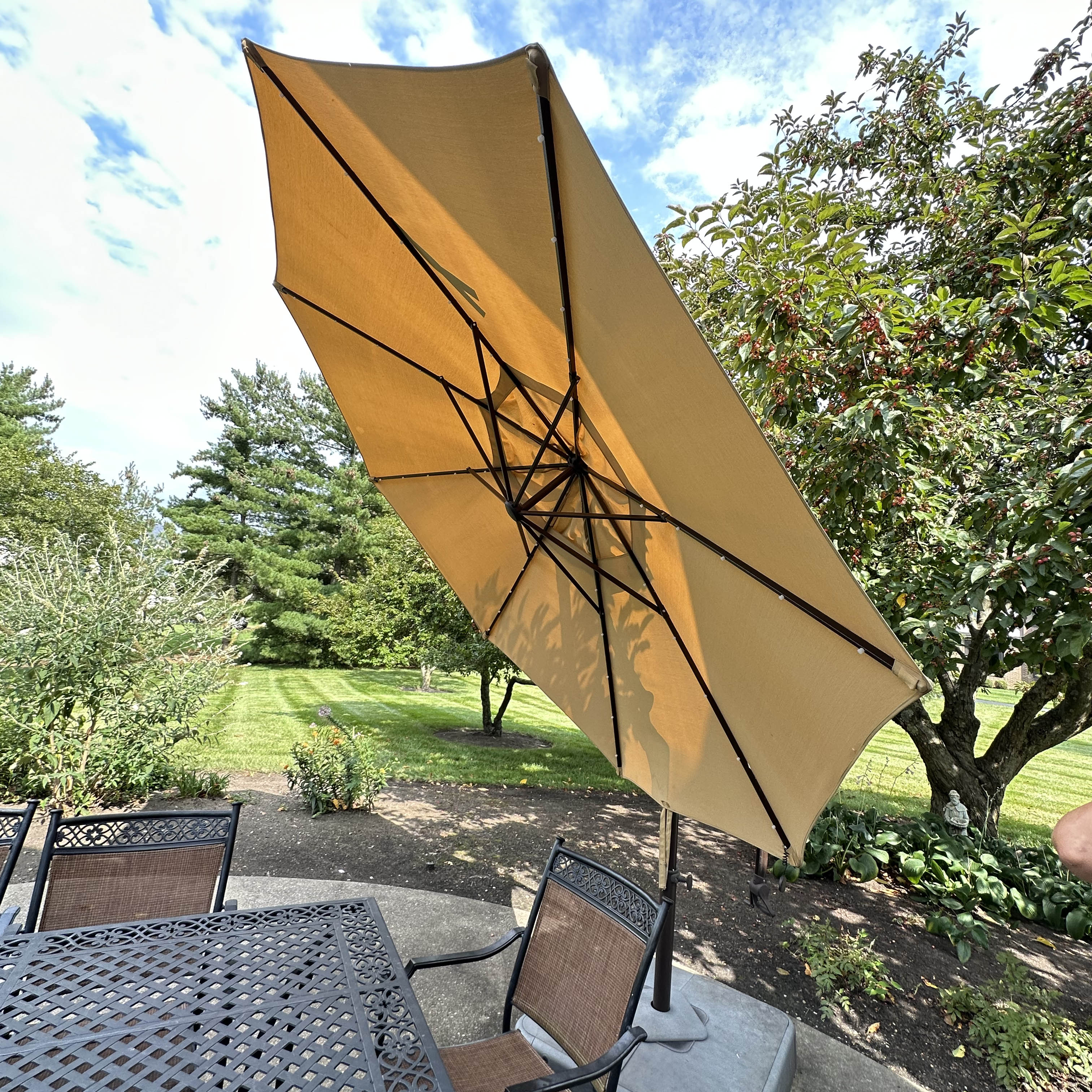 10' Cantilevered Patio Umbrella