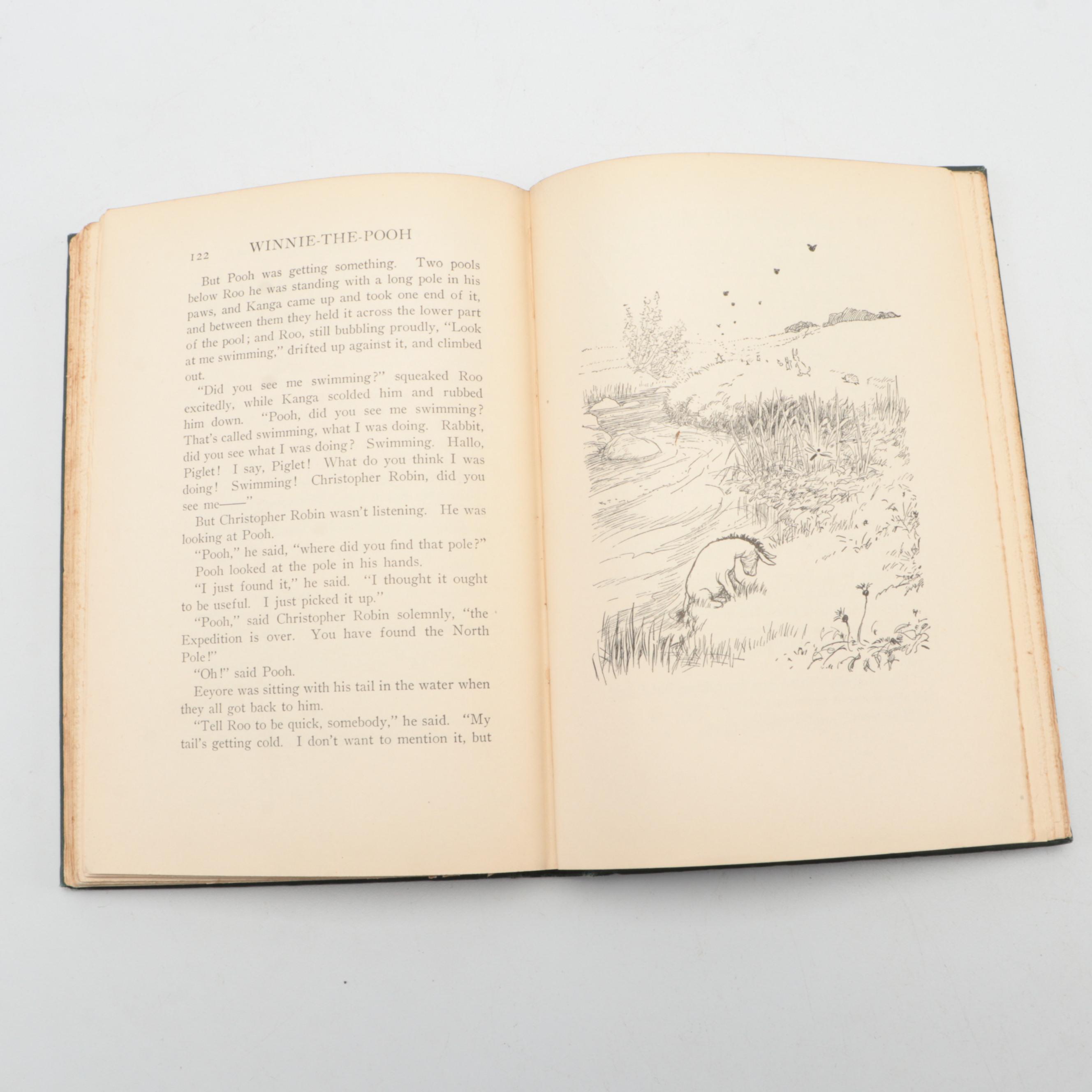 First American Edition "Winnie-the-Pooh" by A. A. Milne, 1926