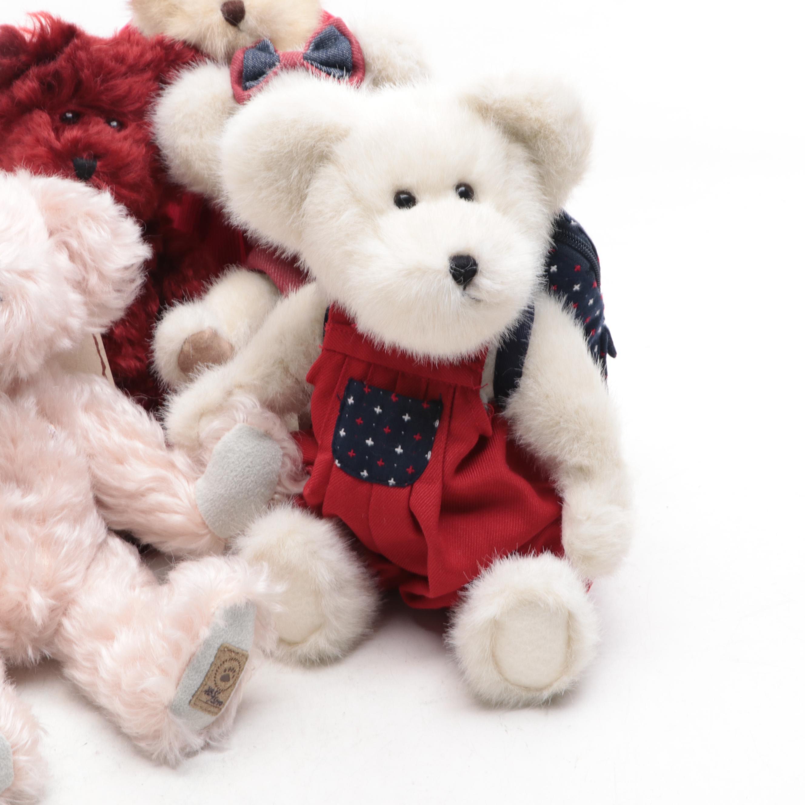 Boyds Bears The Head Bean Collection "T.J. Bearheart", "Dahlia", and More Bears